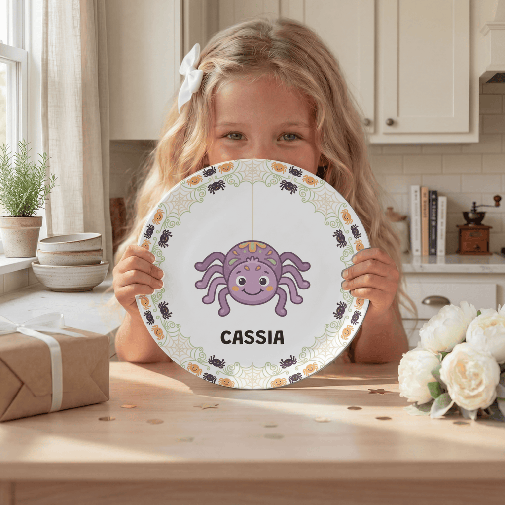 Halloween Friendly Spider Plate by Lil Plate Shop