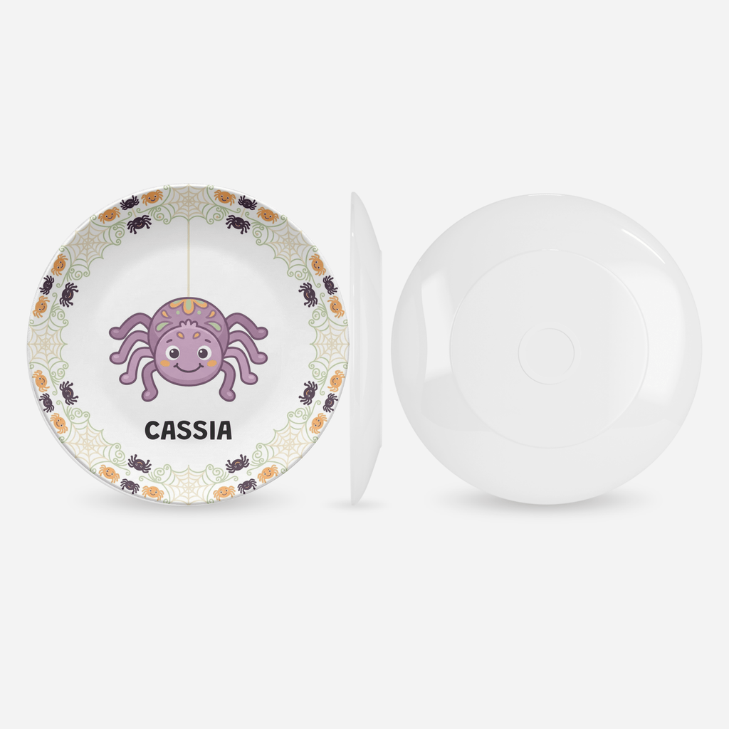 Halloween Friendly Spider Plate by Lil Plate Shop