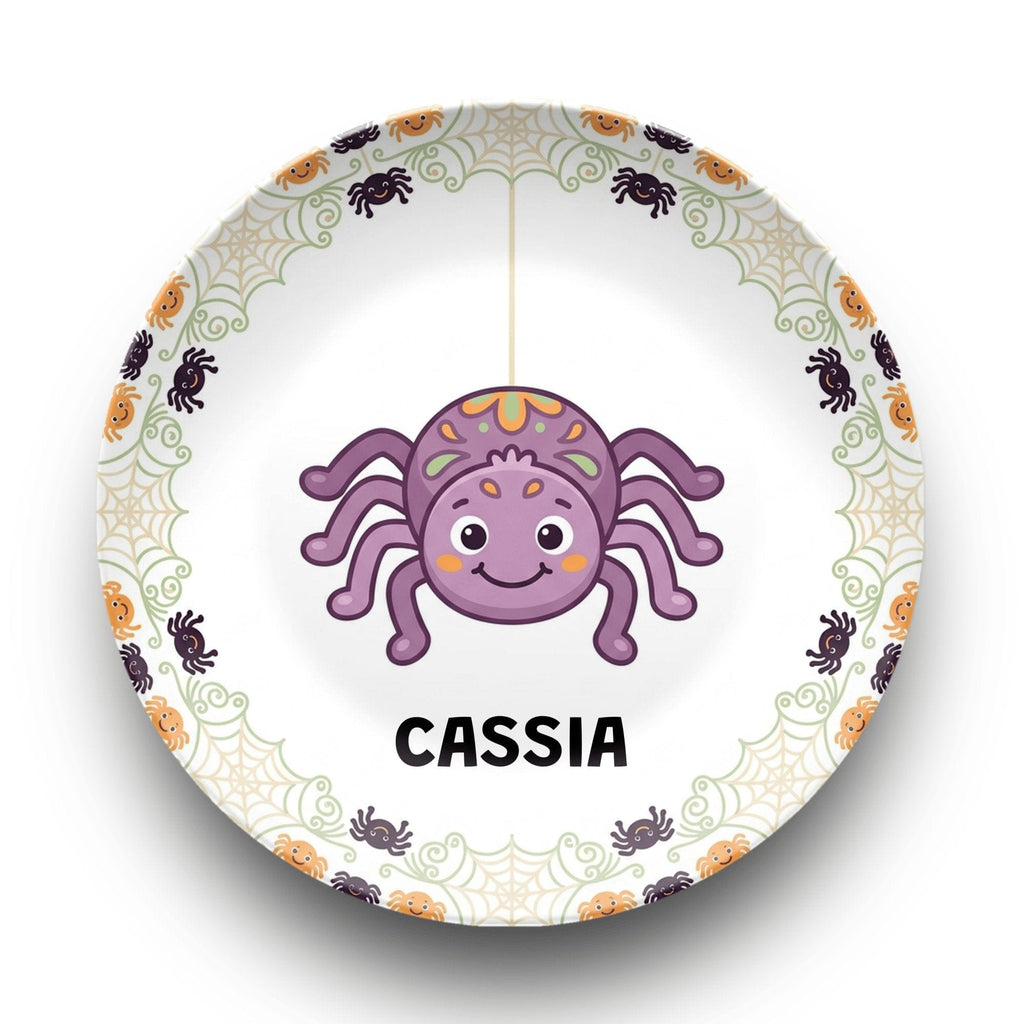Halloween Friendly Spider Plate by Lil Plate Shop