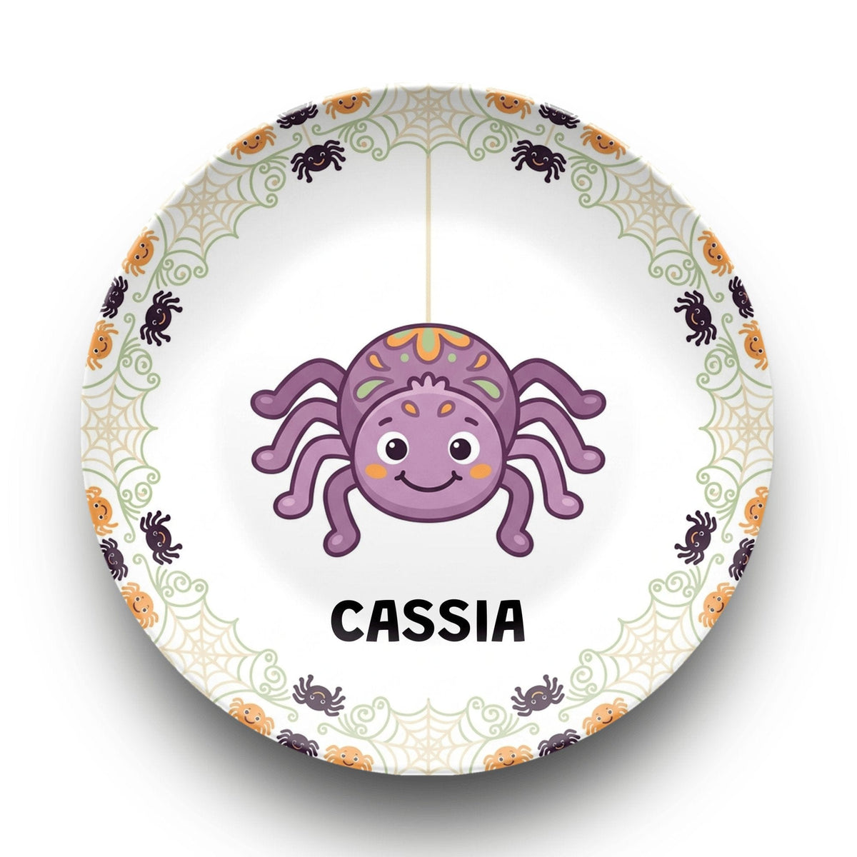 Halloween Friendly Spider Plate by Lil Plate Shop