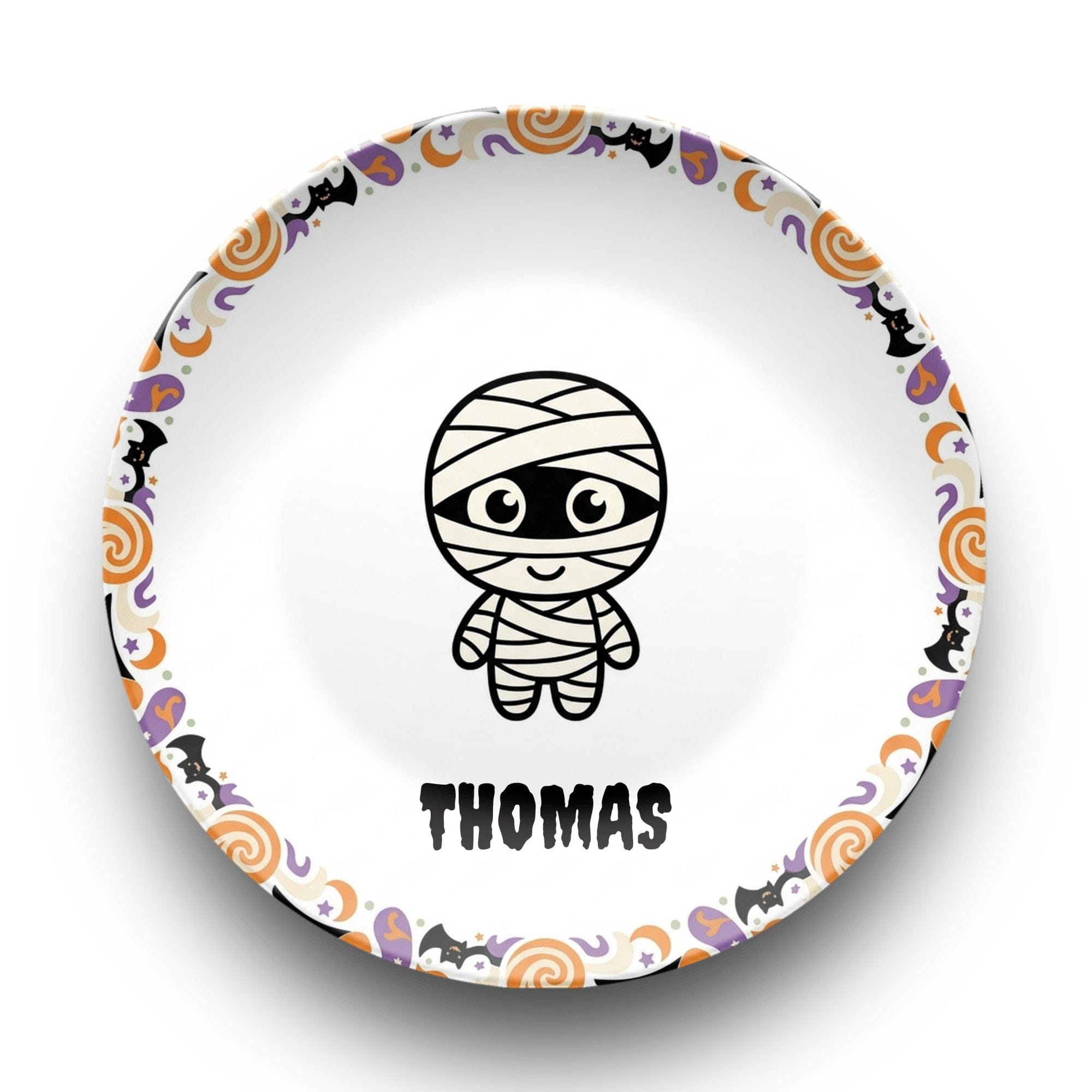 Halloween Mummy Plate by Lil Plate Shop