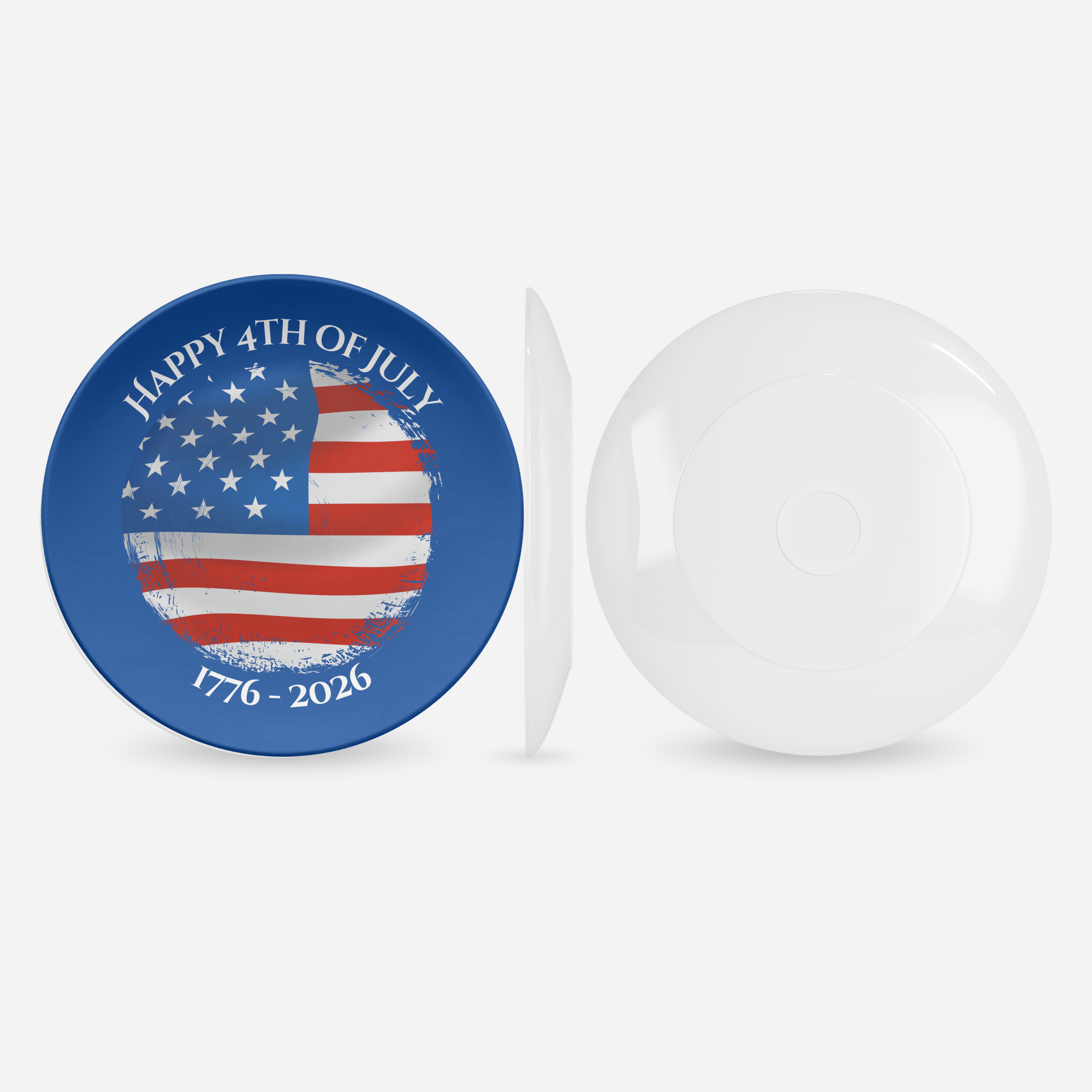 Happy 4th of July Plate by Lil Plate Shop