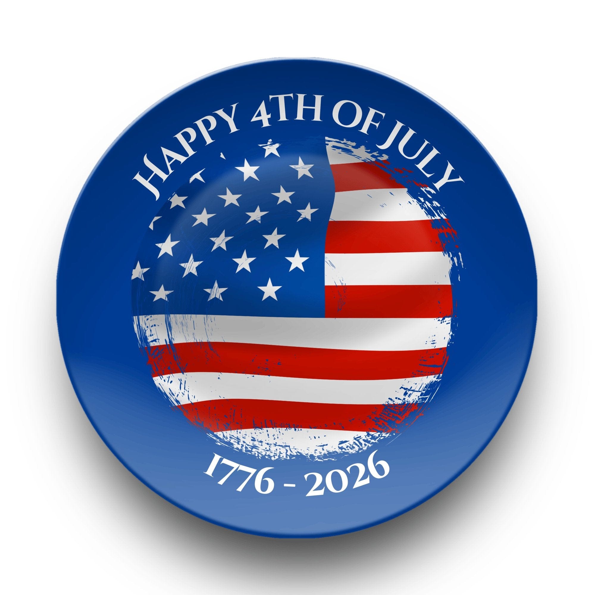 Happy 4th of July Plate Plate by Lil Plate Shop