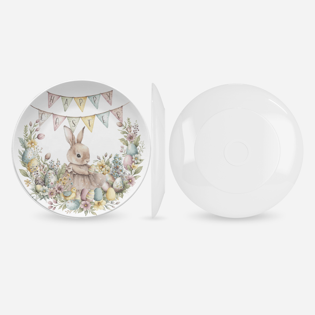 Happy Easter Plate by Lil Plate Shop