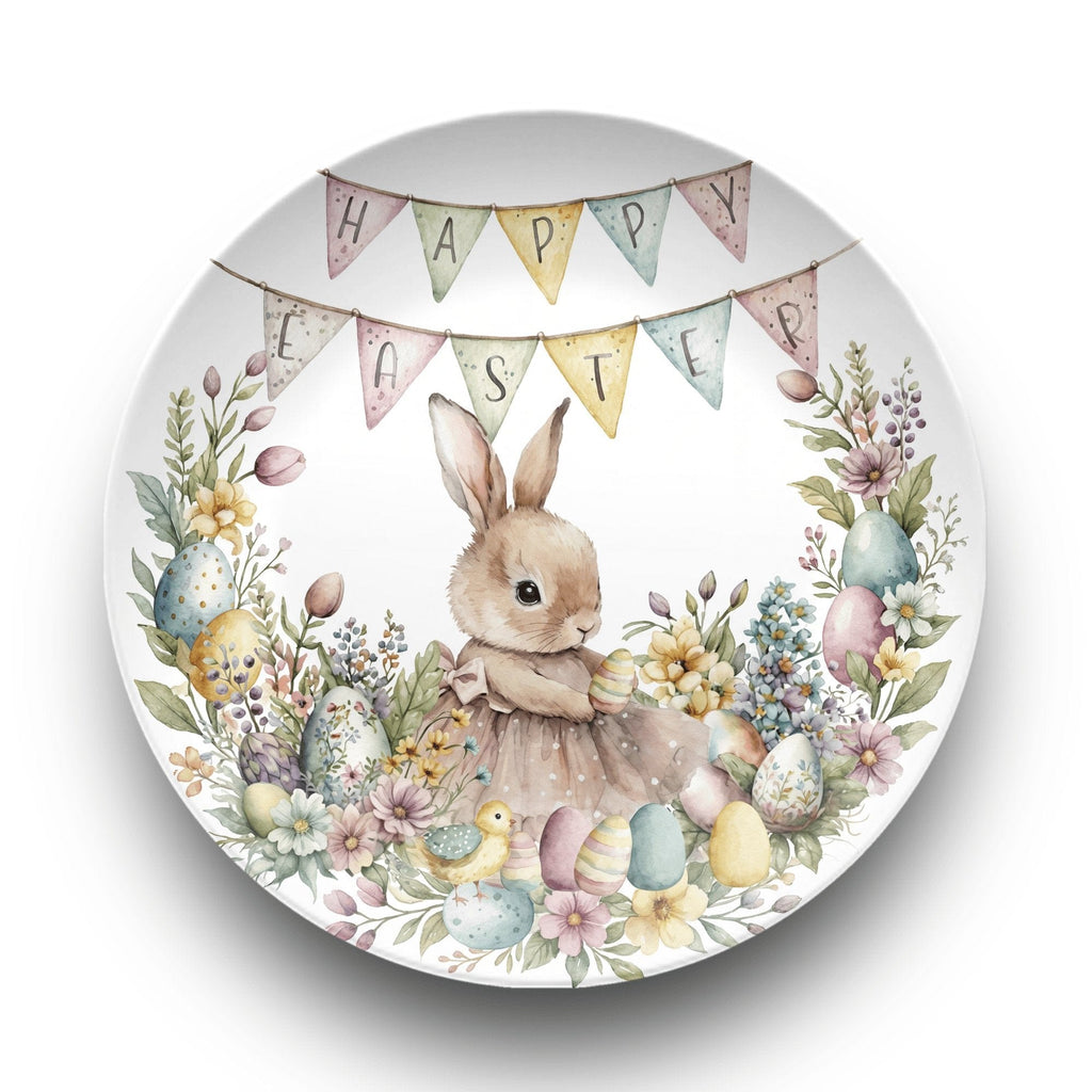 Happy Easter Plate by Lil Plate Shop
