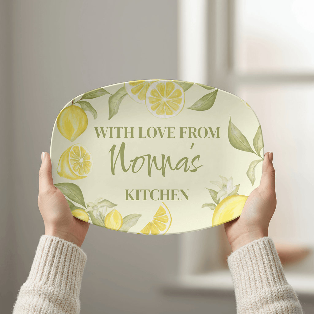 Lemon Love Nonna's Platter by Lil Plate Shop