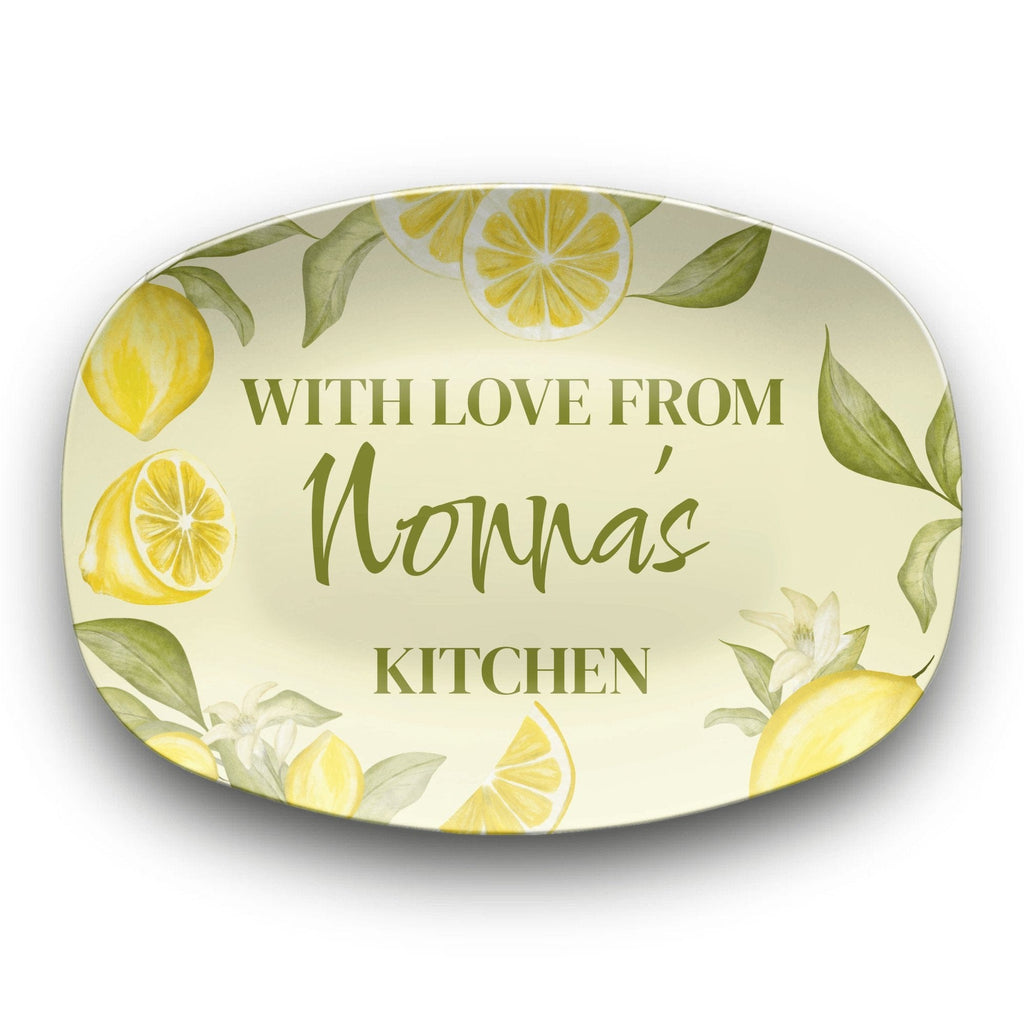 Lemon Love Nonna's Platter by Lil Plate Shop