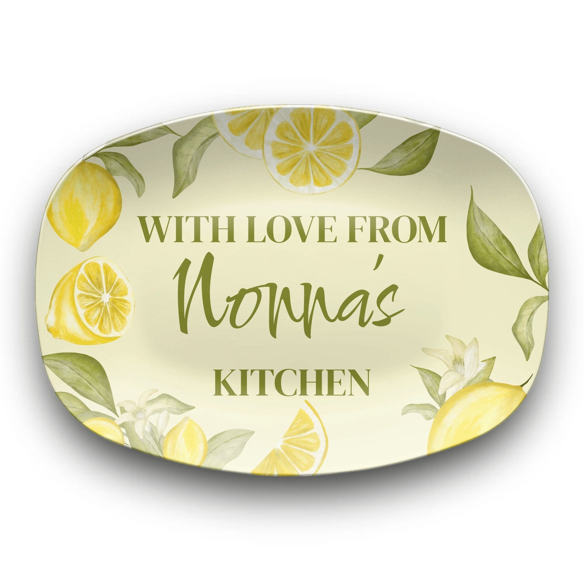 Lemon Love Nonna's Platter by Lil Plate Shop