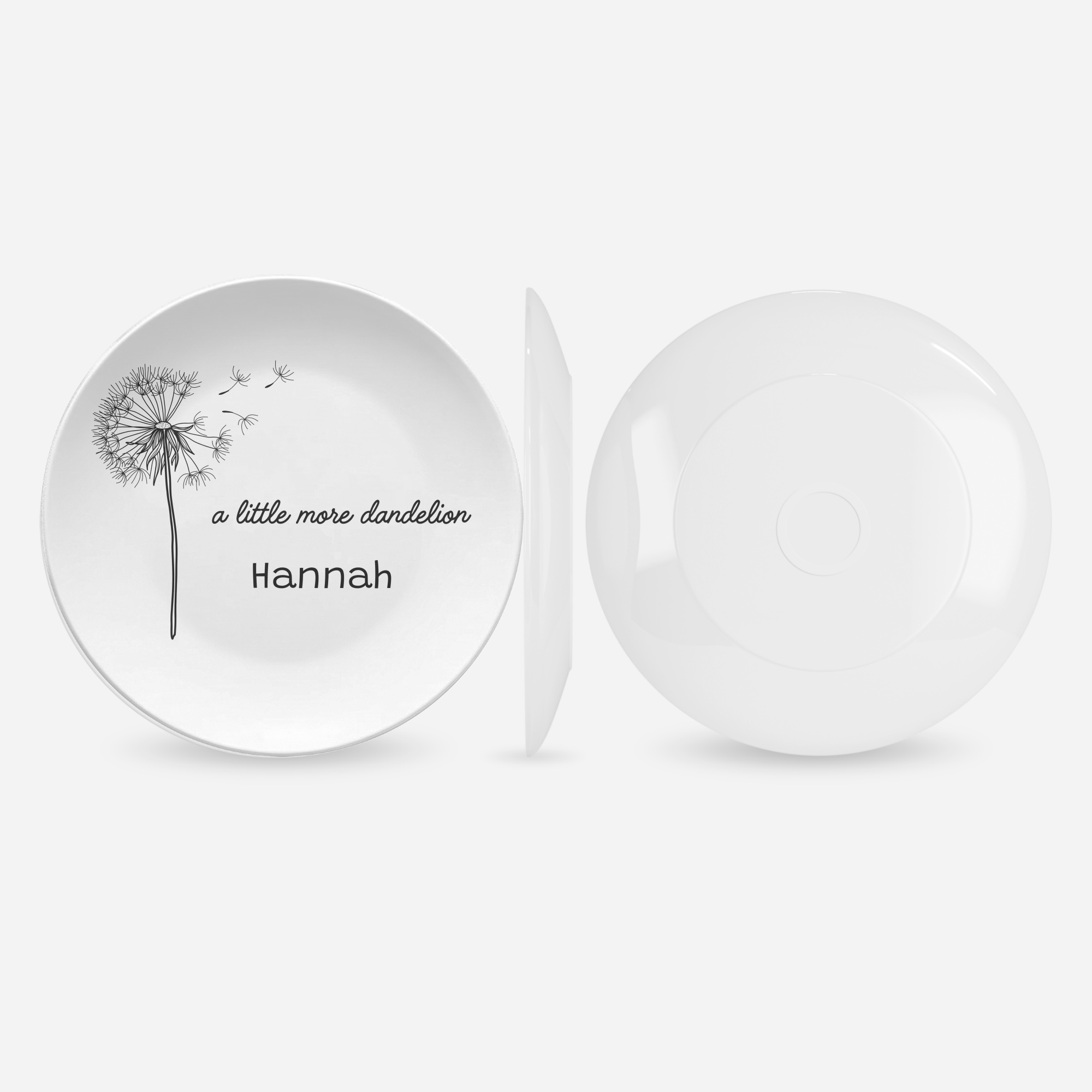 Little Dandelion Plate by Lil Plate Shop