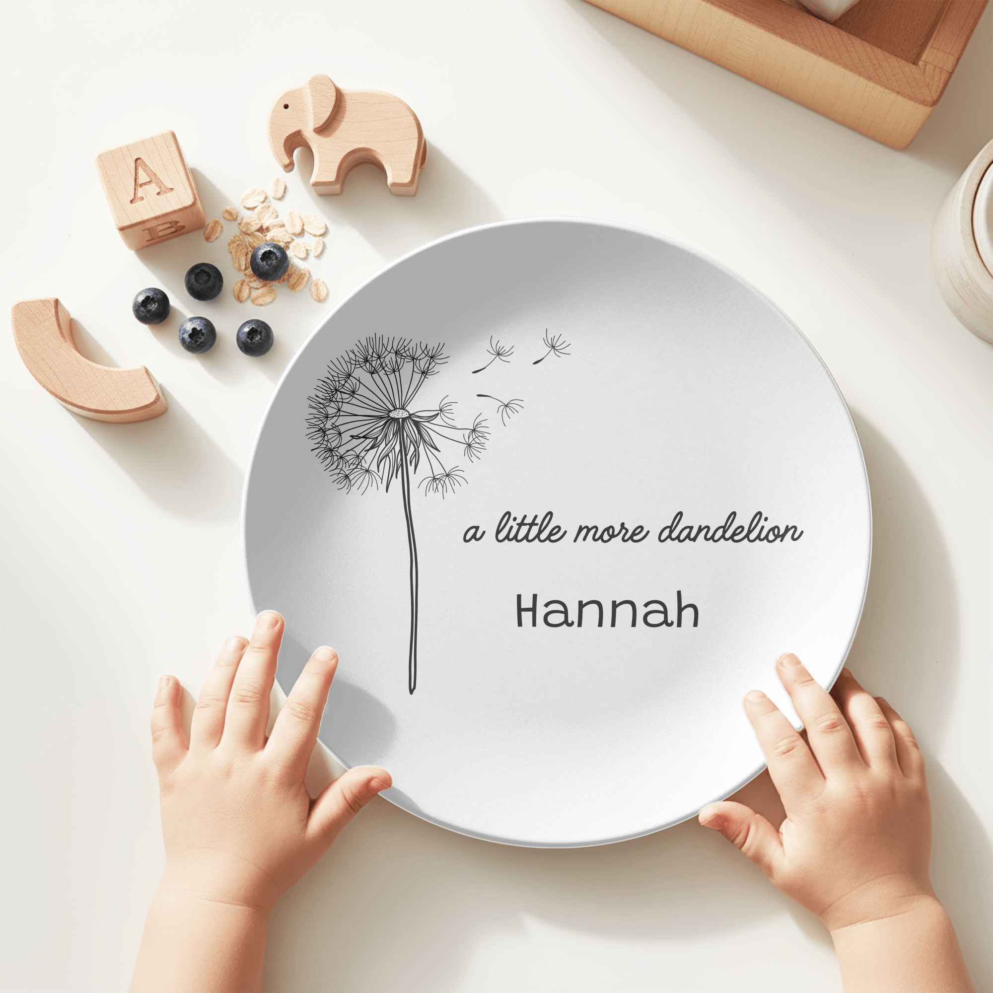 Little Dandelion Plate by Lil Plate Shop