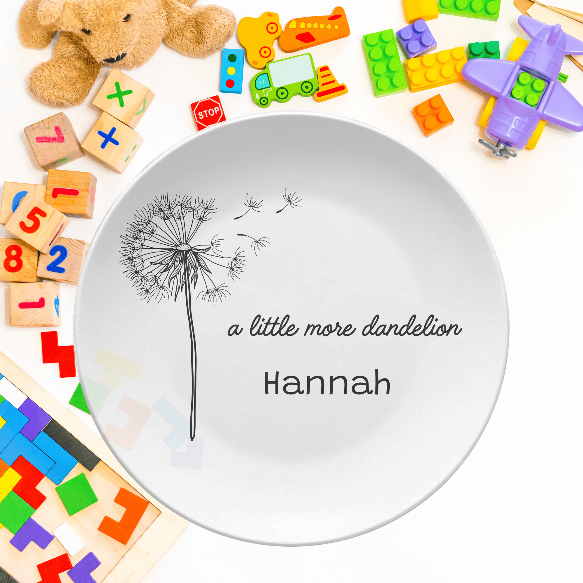 Little Dandelion Plate by Lil Plate Shop