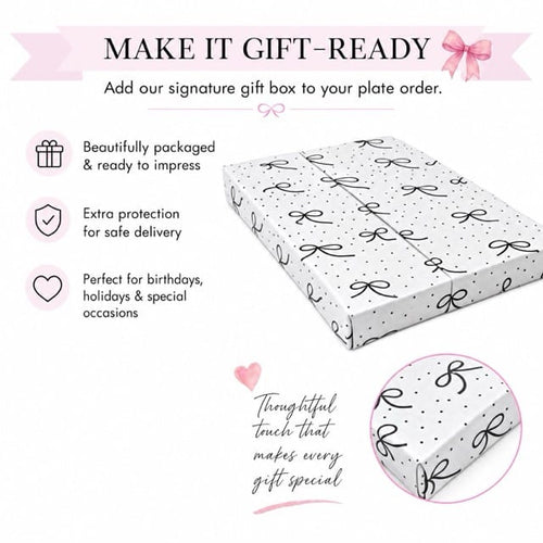 Little Girl Baking Platter by Lil Plate Shop