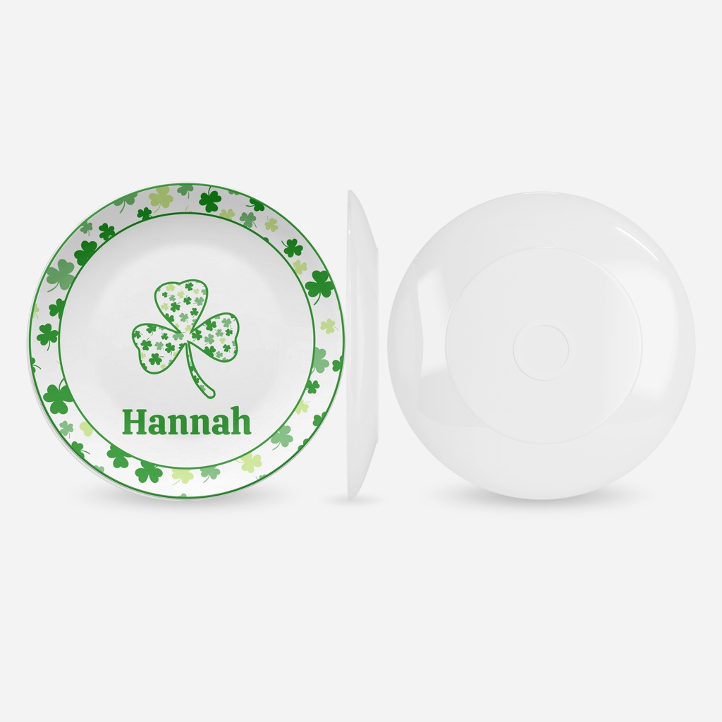 Lucky Clover Plate by Lil Plate Shop