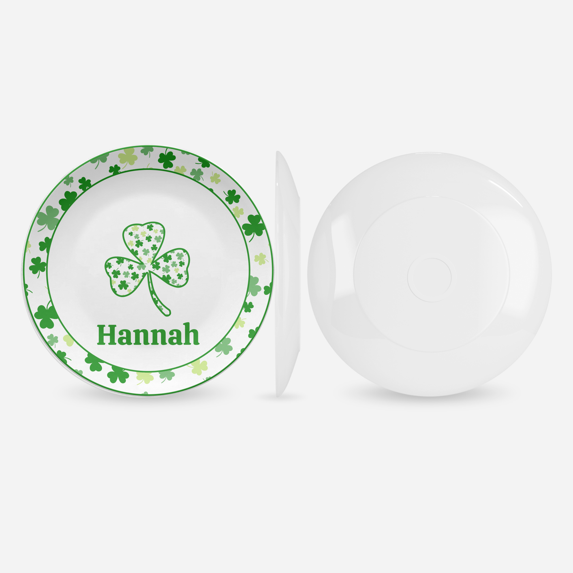 Lucky Clover Plate by Lil Plate Shop