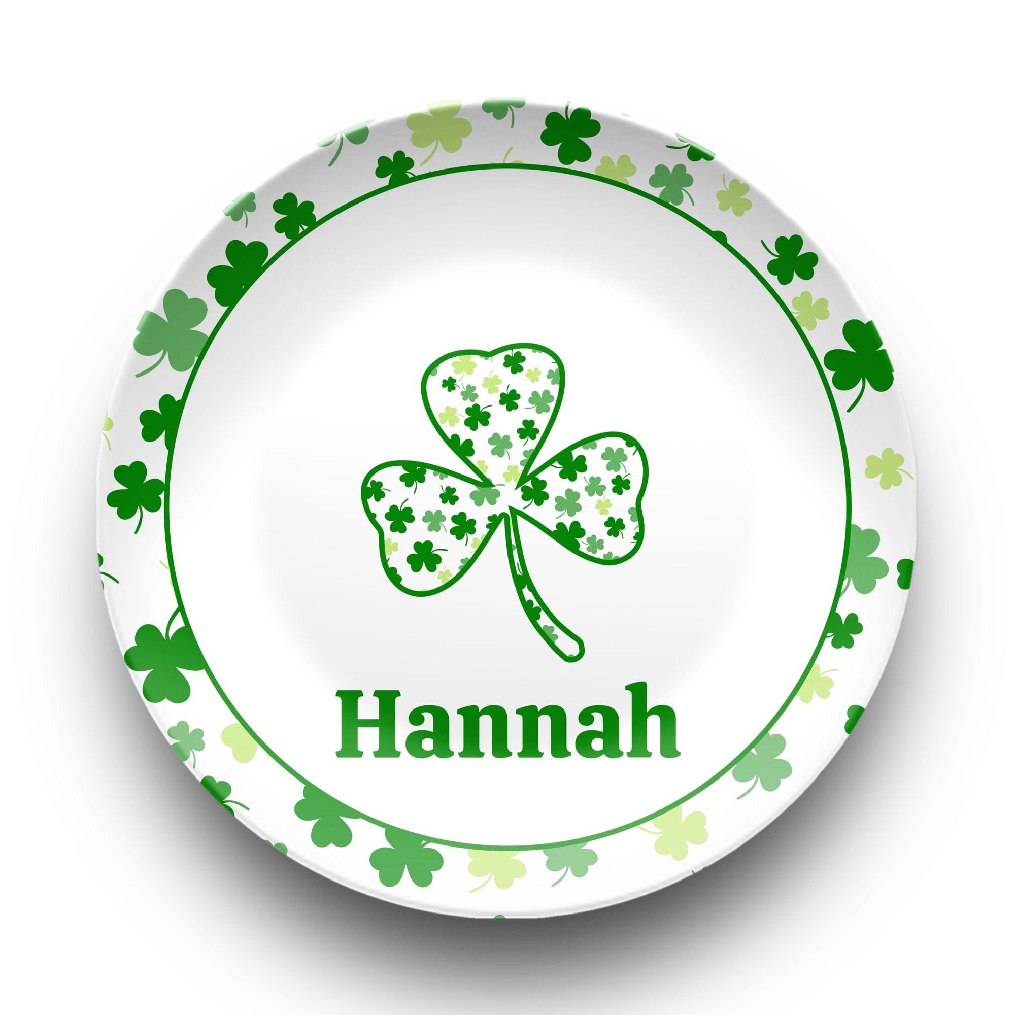 Lucky Clover Plate by Lil Plate Shop