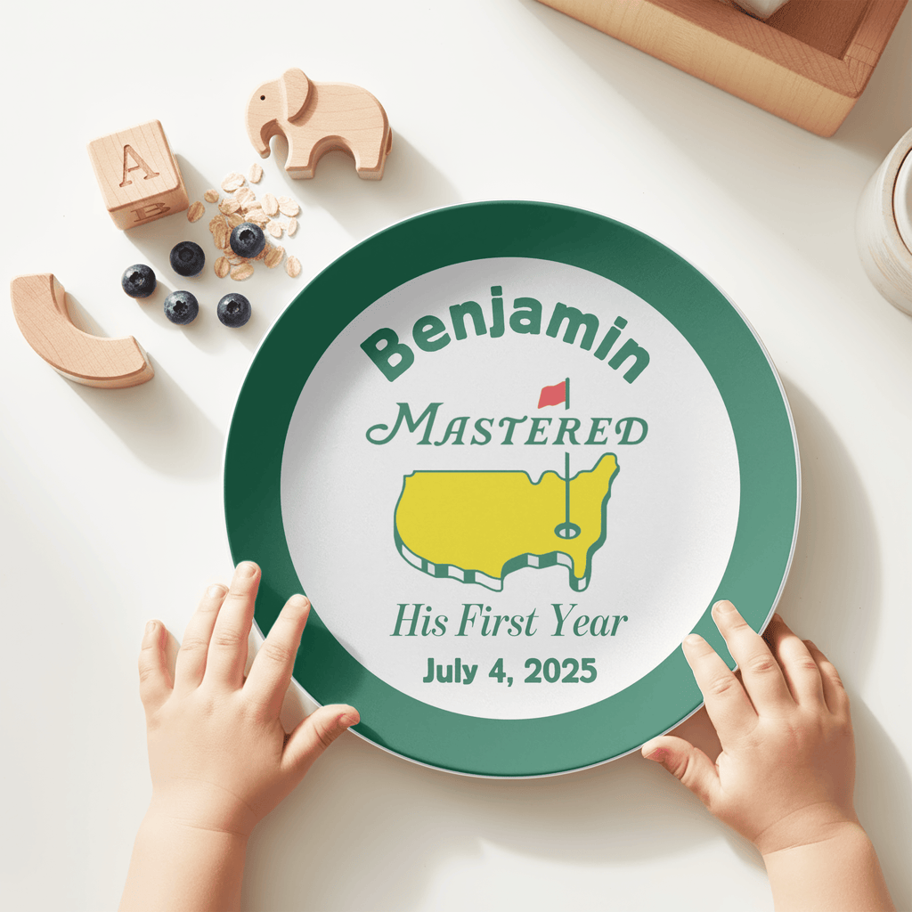 Mastered First Year Plate by Lil Plate Shop