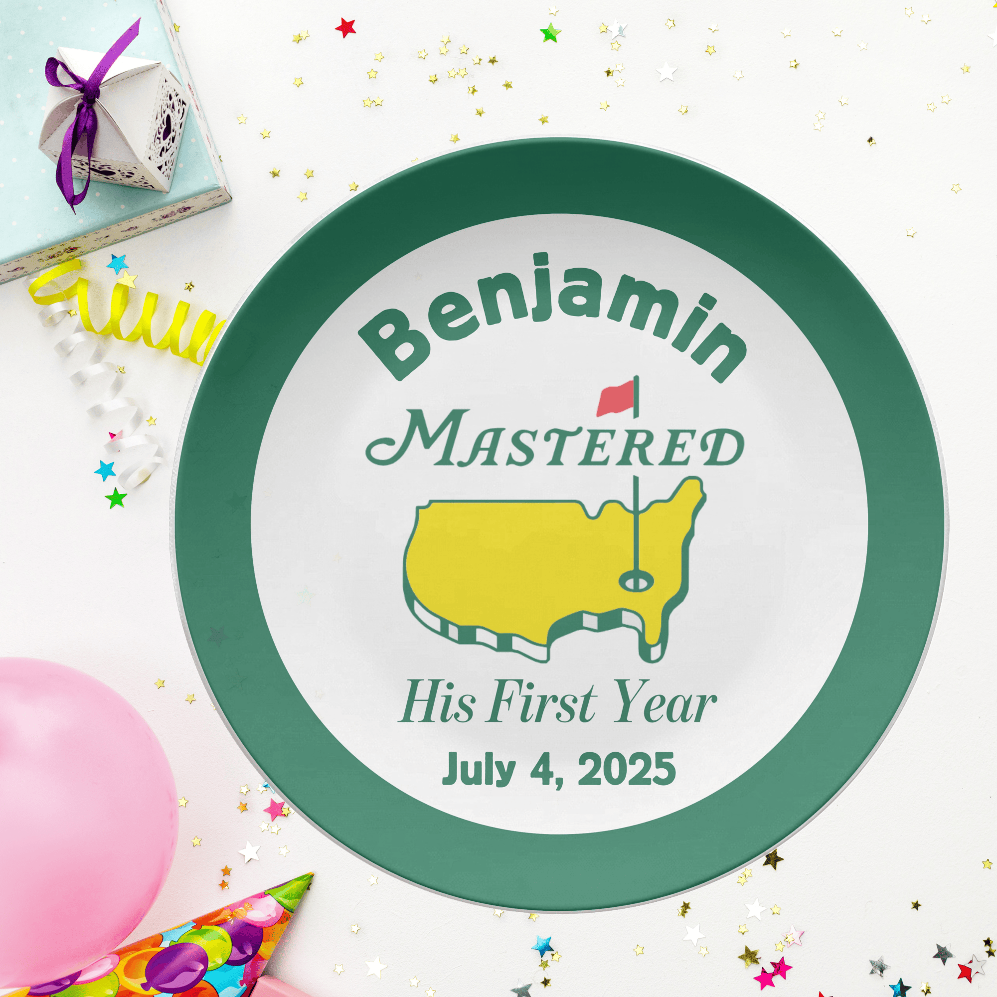 Mastered First Year Plate by Lil Plate Shop