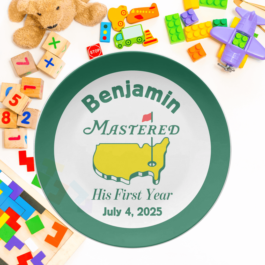Mastered First Year Plate by Lil Plate Shop