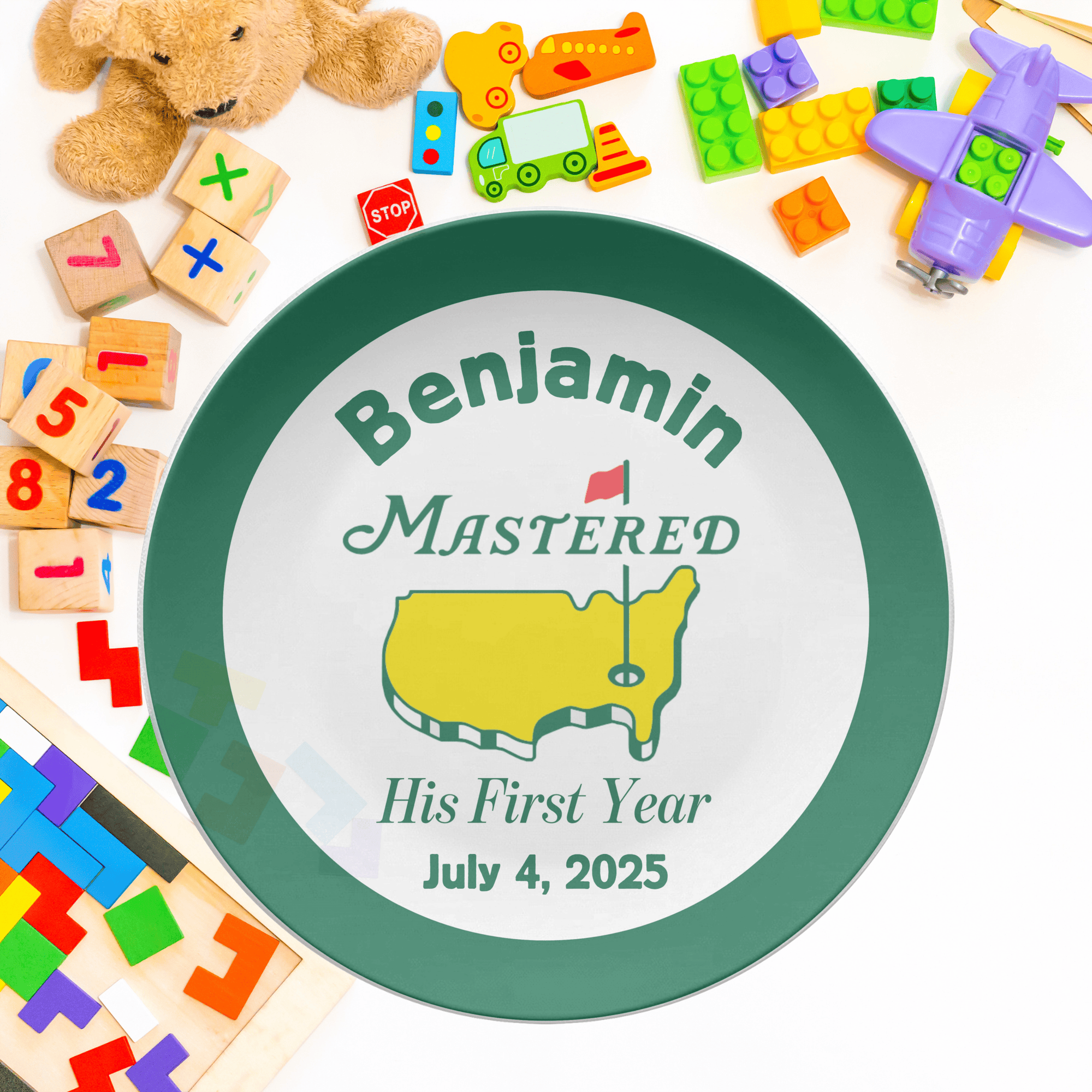 Mastered First Year Plate by Lil Plate Shop