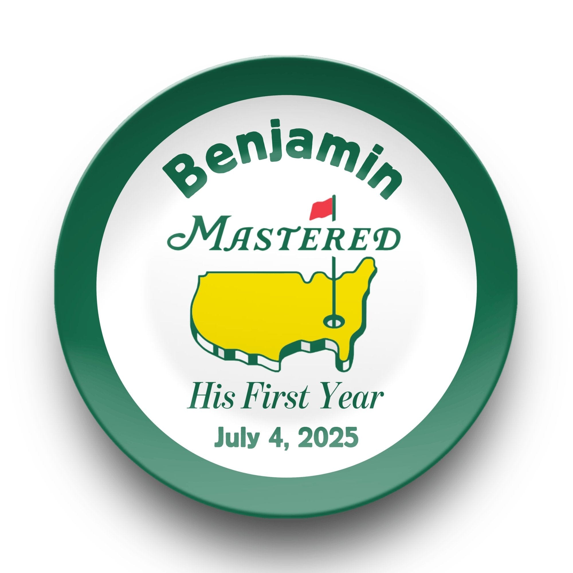 Mastered First Year Plate by Lil Plate Shop