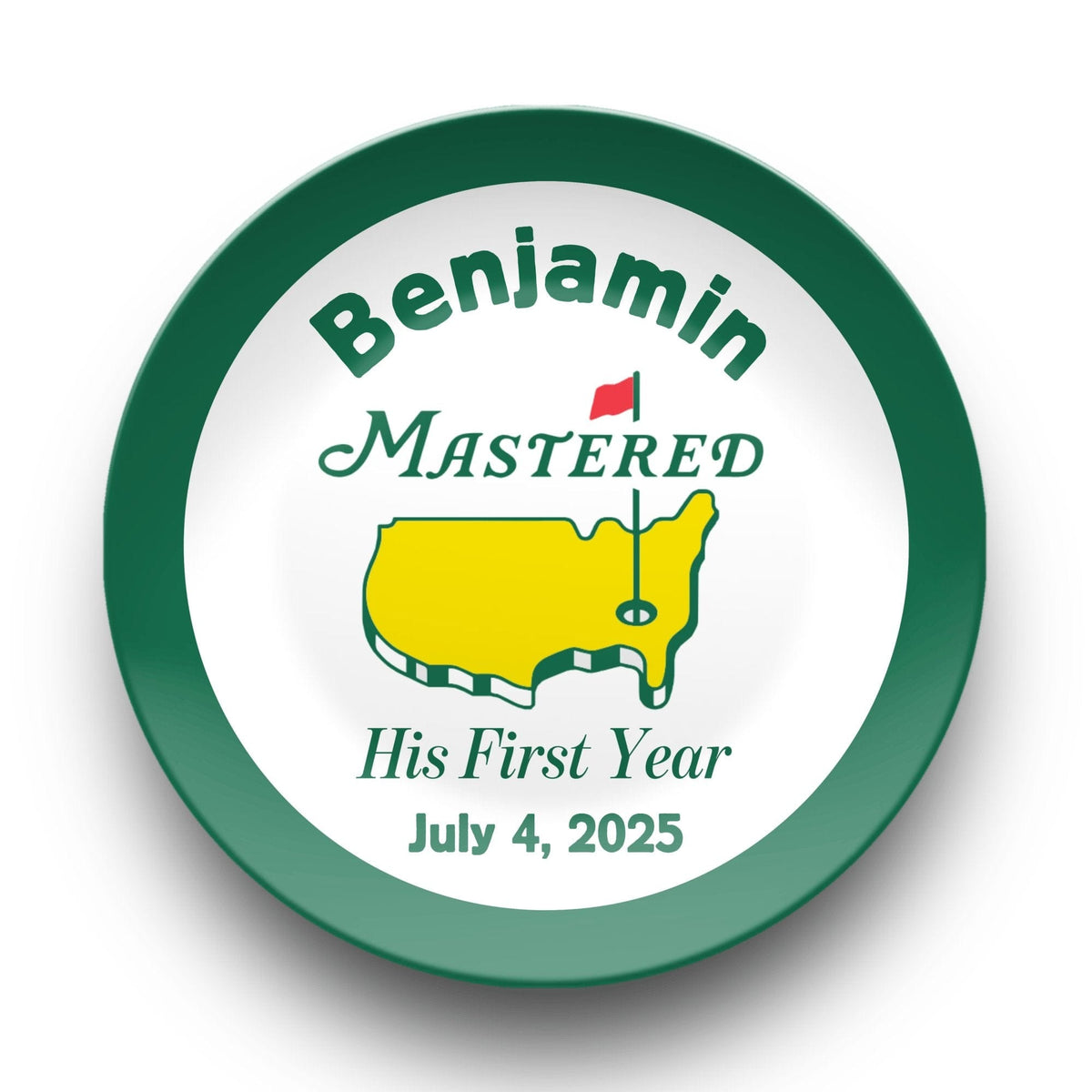 Mastered First Year Plate by Lil Plate Shop