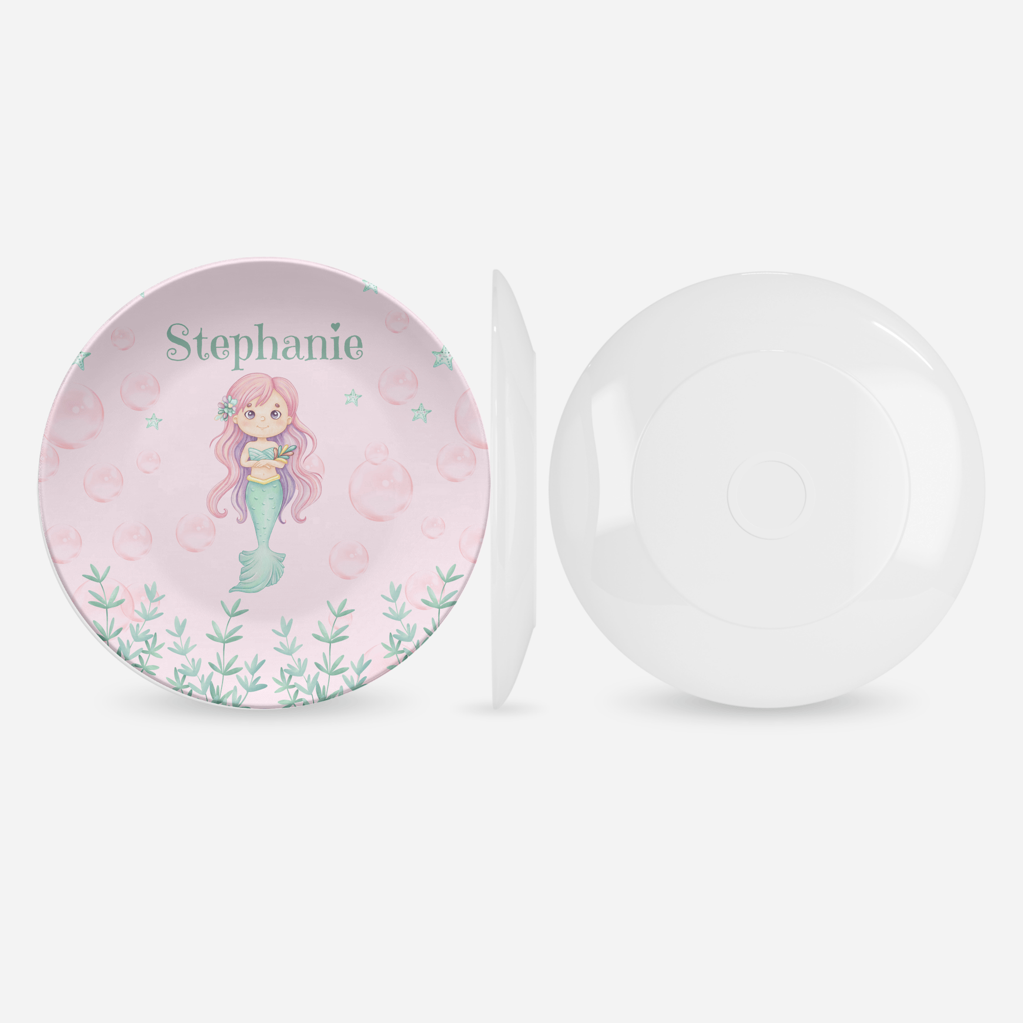 Mermaid Bubble Plate by Lil Plate Shop