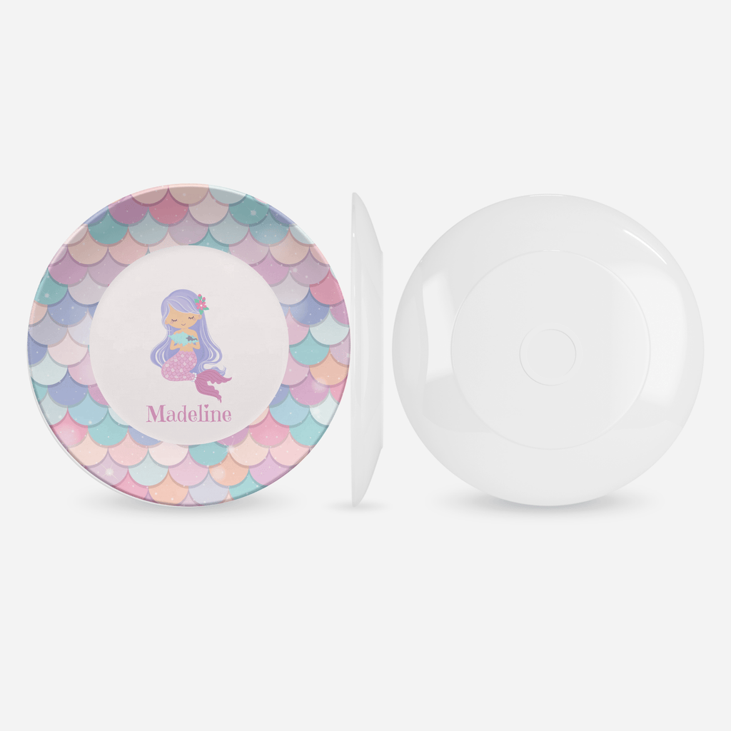 Mermaid Name Center Plate by Lil Plate Shop