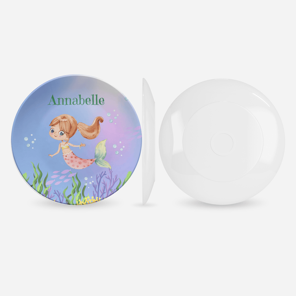 Mermaid Ocean Plate by Lil Plate Shop