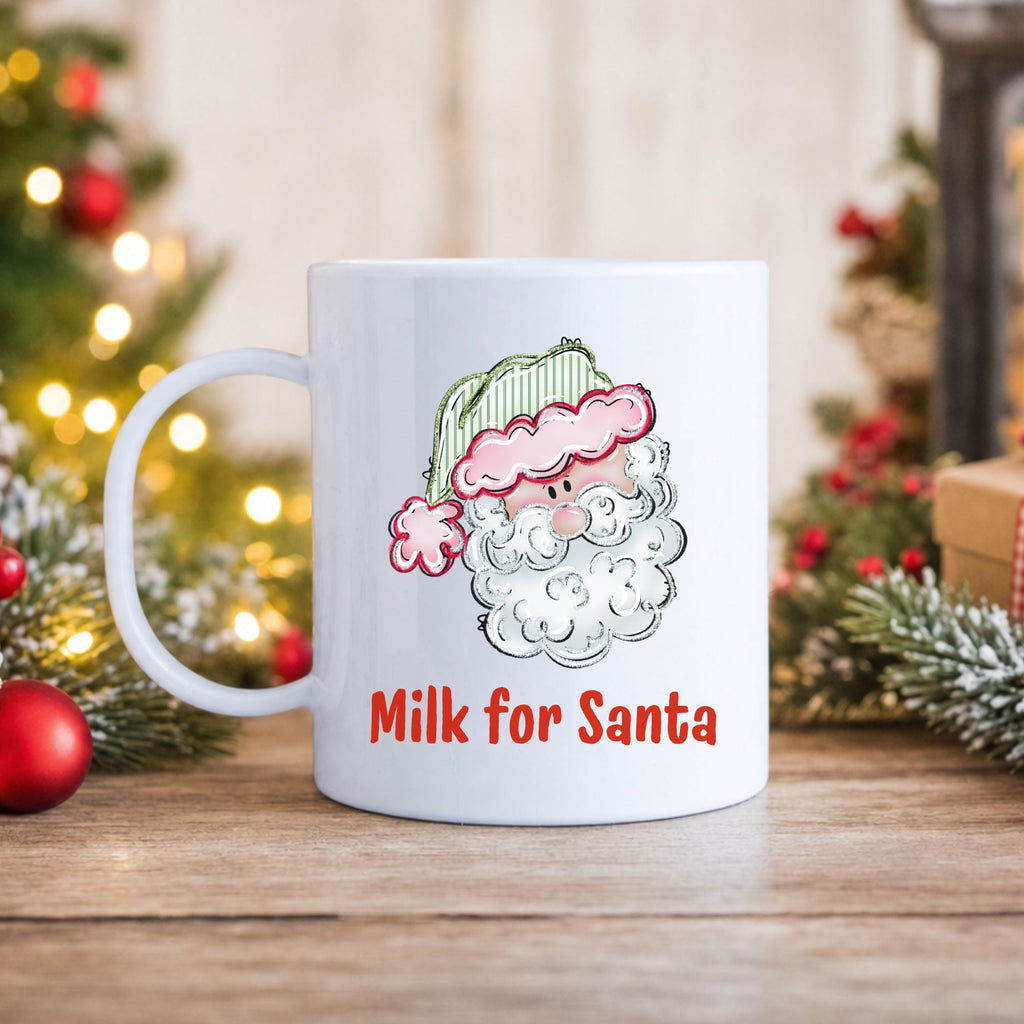 Milk for Santa Mug by Lil Plate Shop