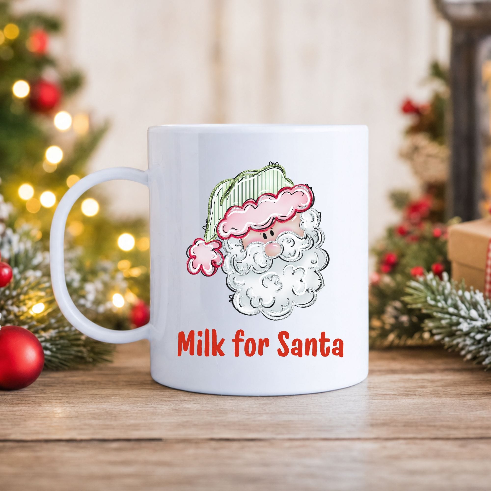 Milk for Santa Mug by Lil Plate Shop