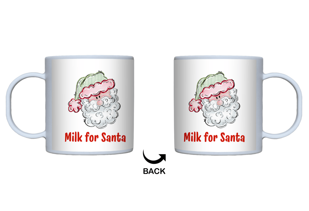 Milk for Santa Mug by Lil Plate Shop