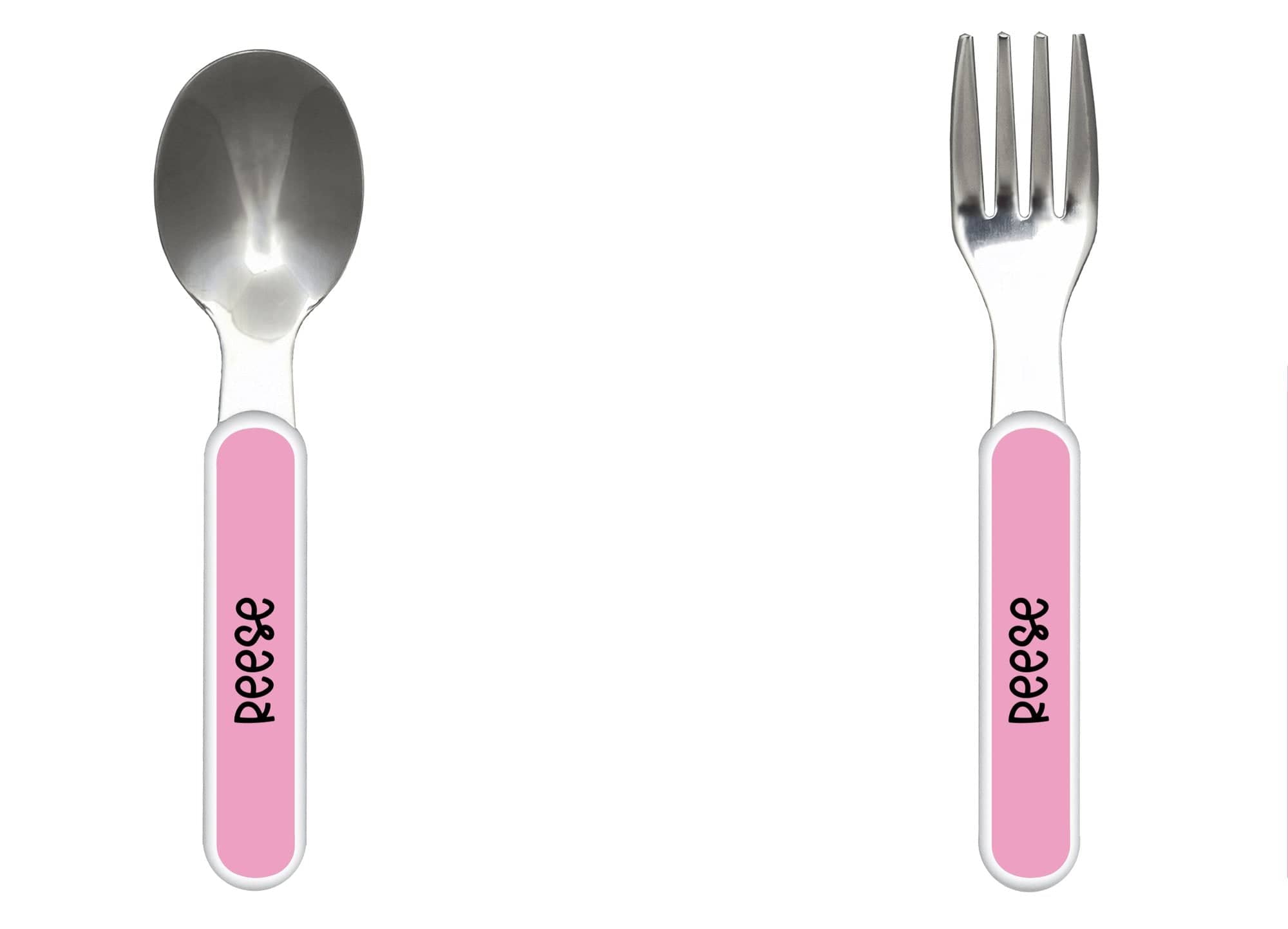 Multi Color Birthday Plate Matching Silverware by Lil Plate Shop