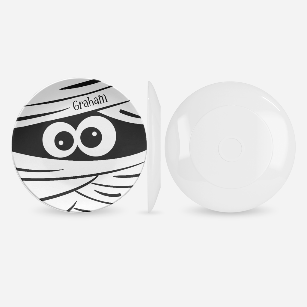 Mummy Face Plate by Lil Plate Shop