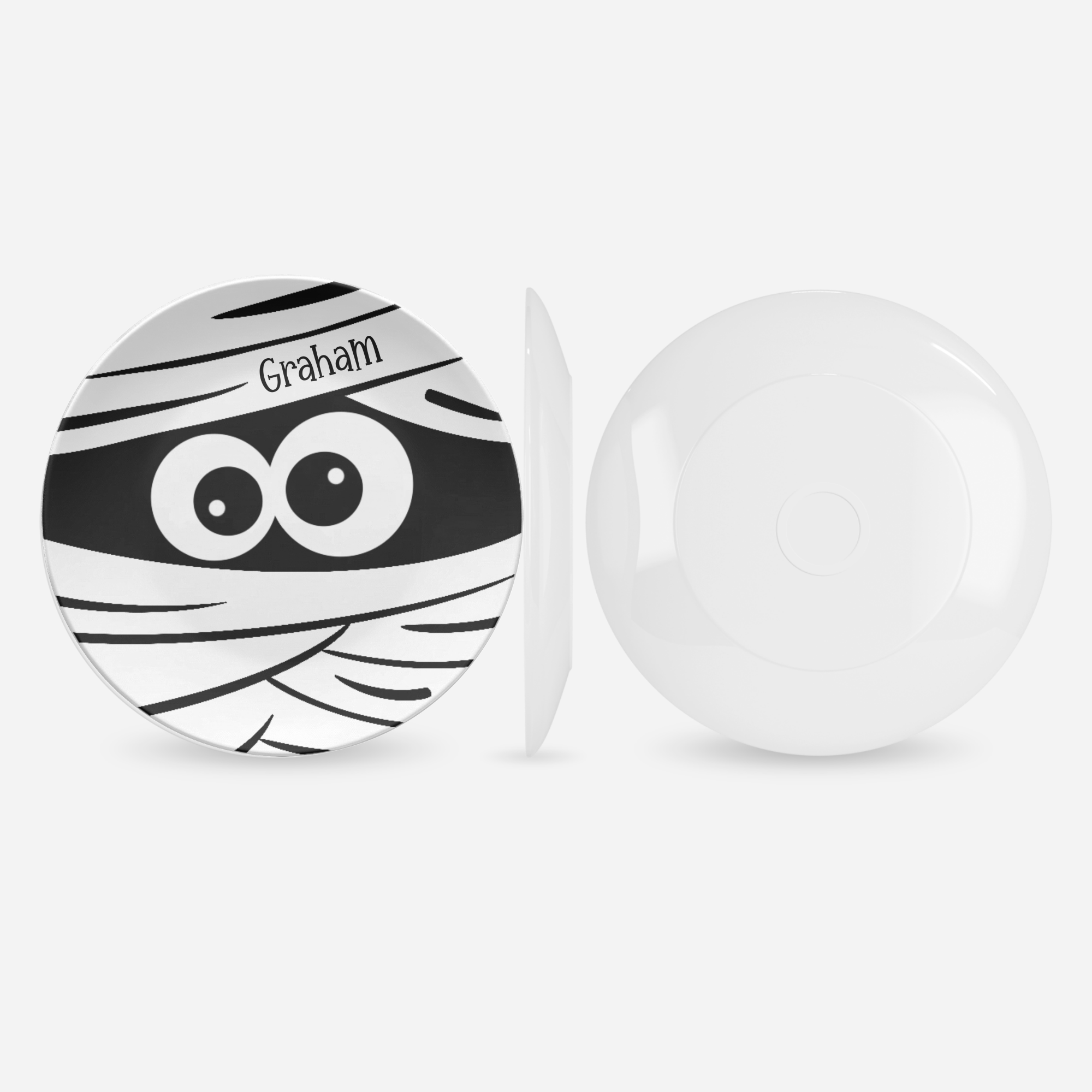 Mummy Face Plate by Lil Plate Shop