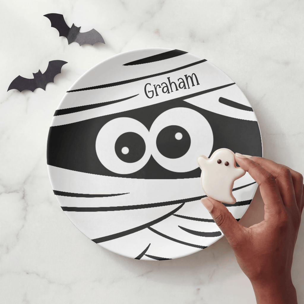 Mummy Face Plate by Lil Plate Shop