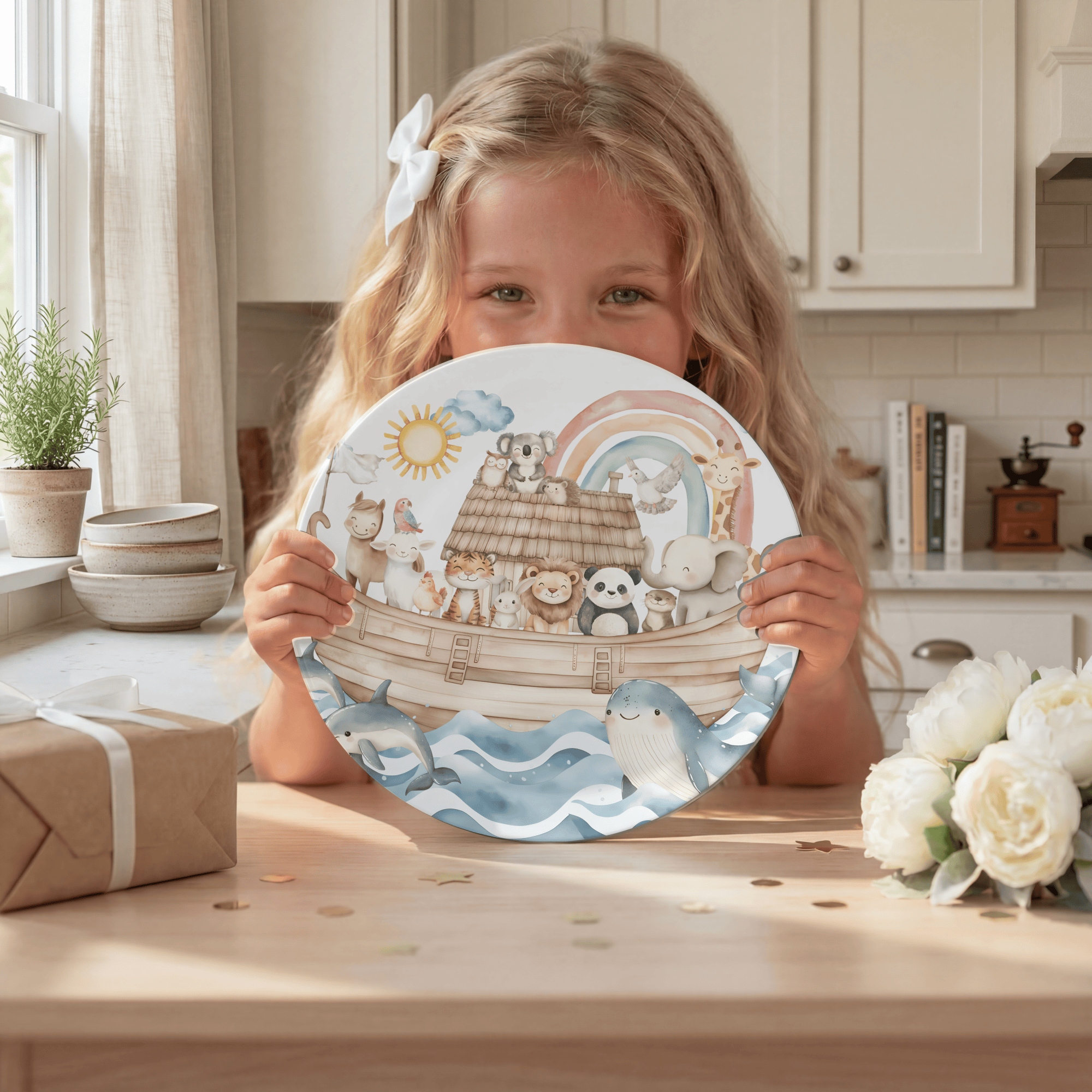 Noah's Ark Plate by Lil Plate Shop