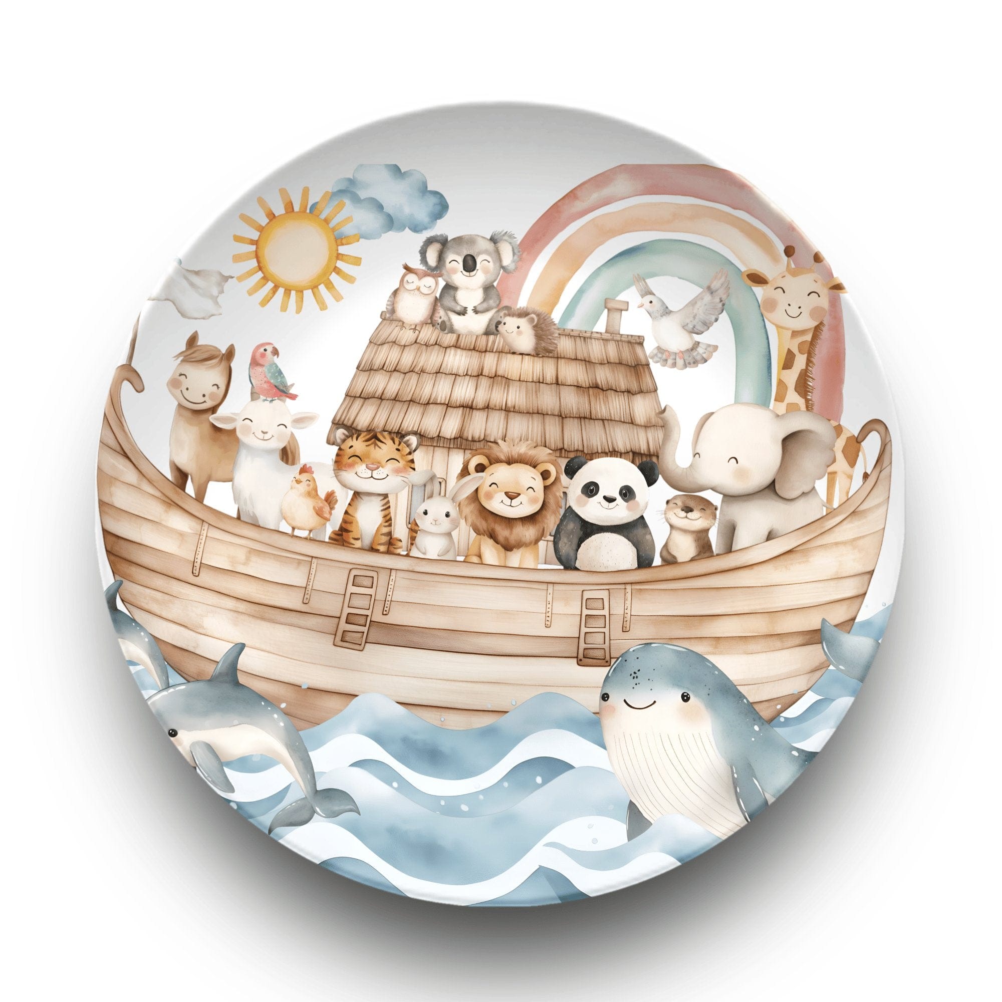 Noah's Ark Plate Plate by Lil Plate Shop