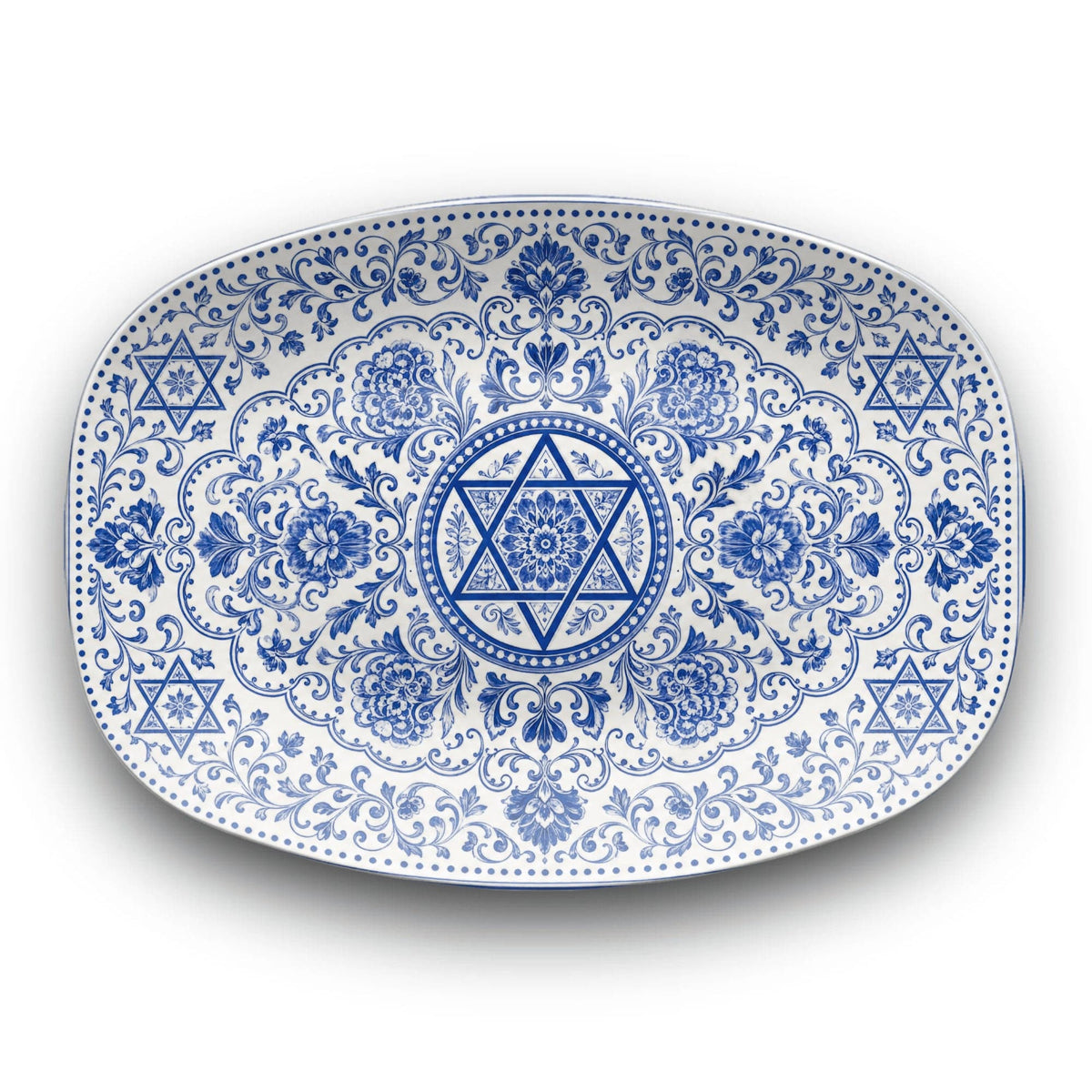 Passover Oval Platter Platter by Lil Plate Shop