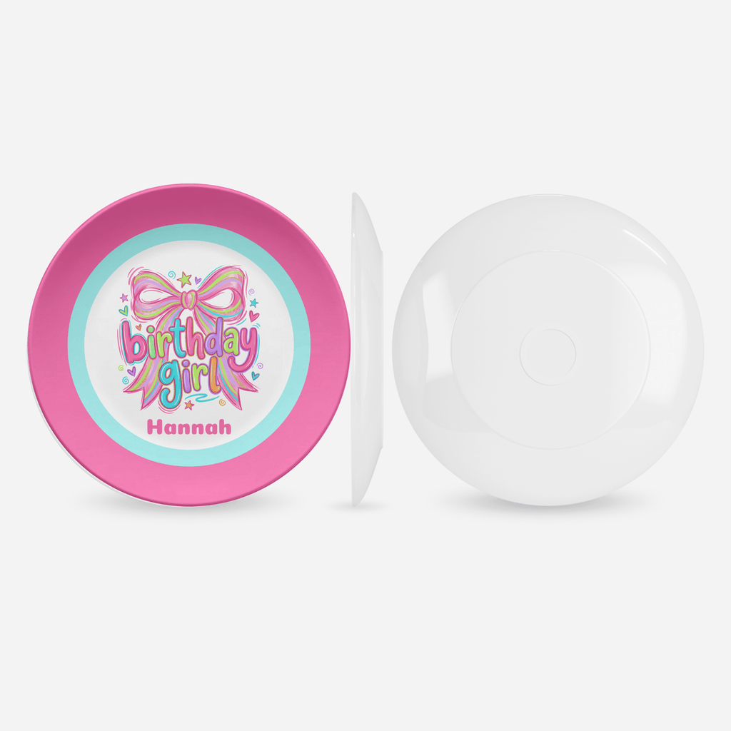 Personalized Birthday Girl Plate by Lil Plate Shop