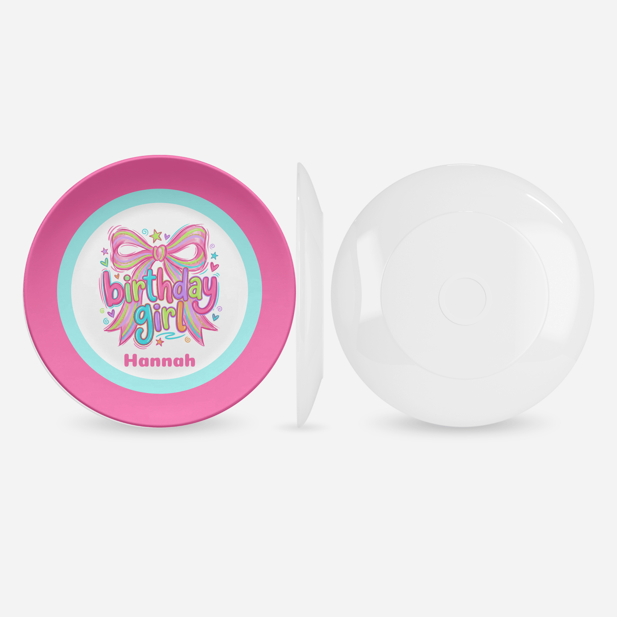 Personalized Birthday Girl Plate by Lil Plate Shop