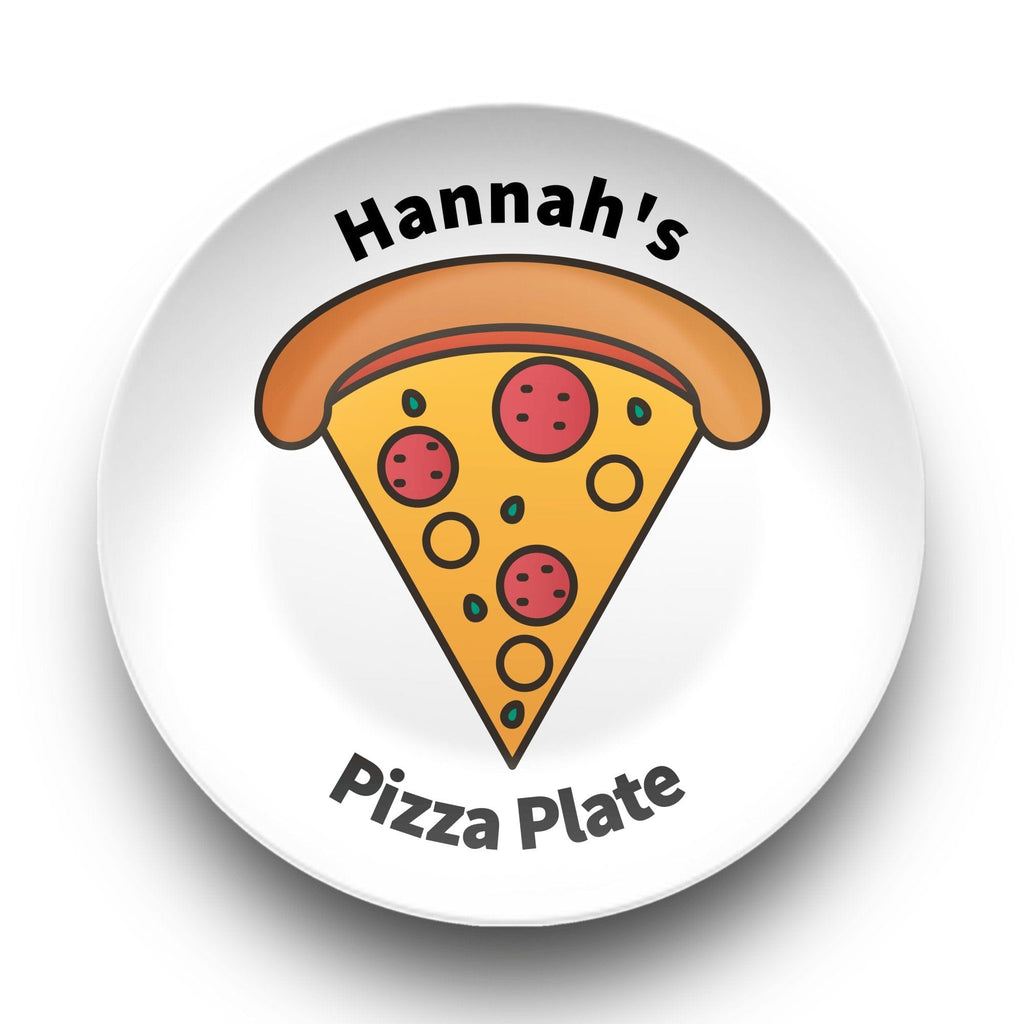 Personalized Name Pizza Plate by Lil Plate Shop
