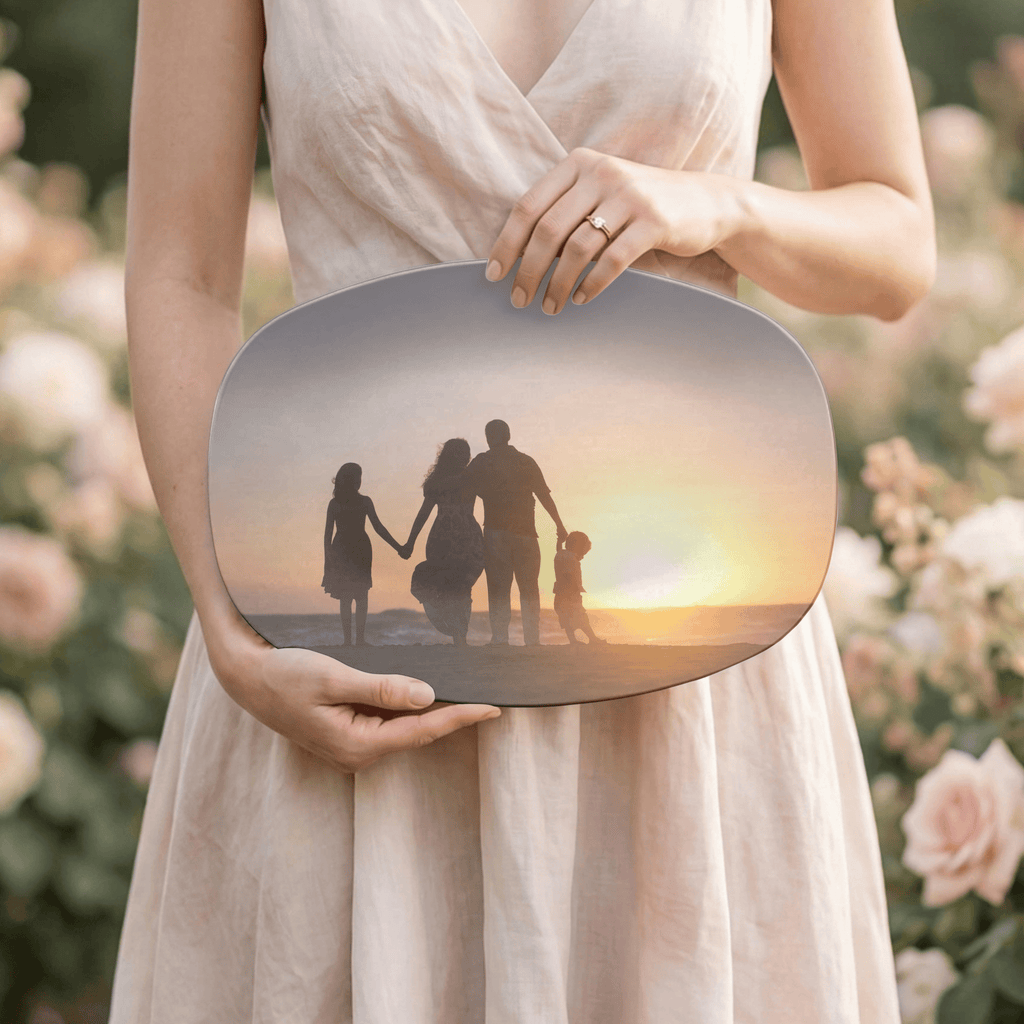 Personalized Photo Platter by Lil Plate Shop
