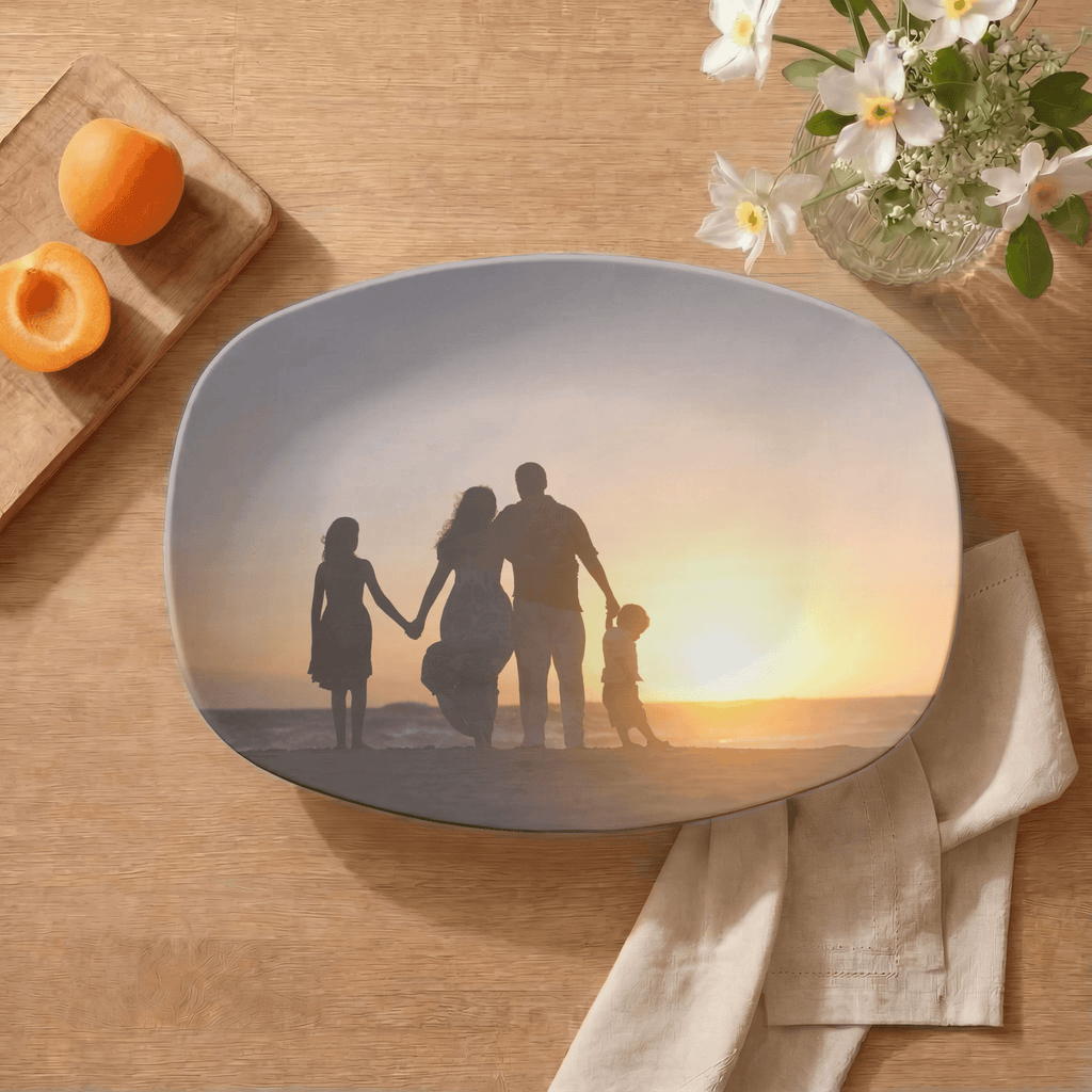 Personalized Photo Platter by Lil Plate Shop