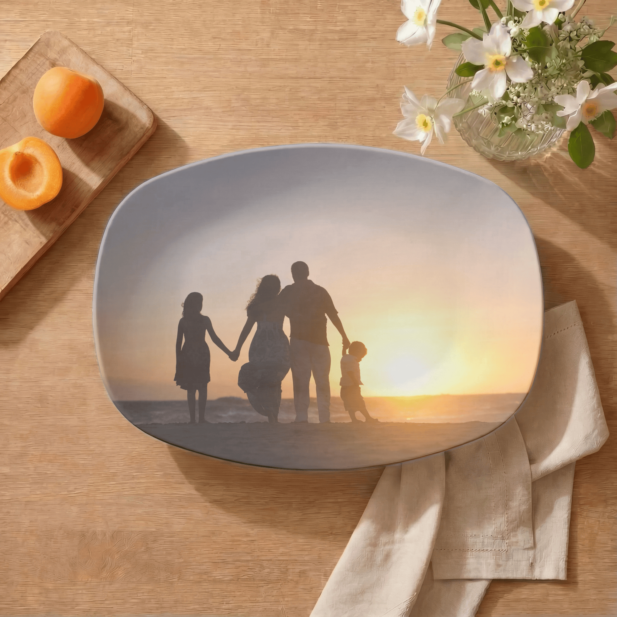 Personalized Photo Platter by Lil Plate Shop