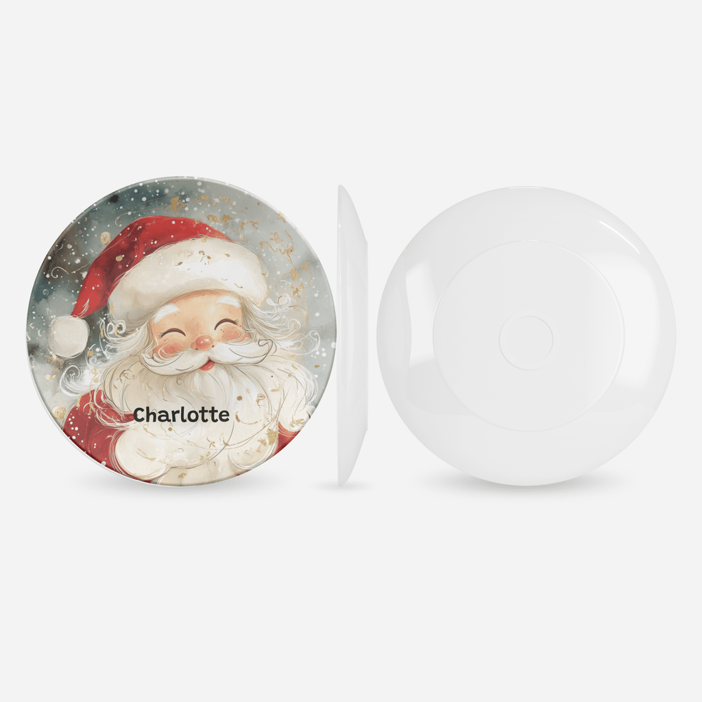 Personalized Santa Magic Plate by Lil Plate Shop