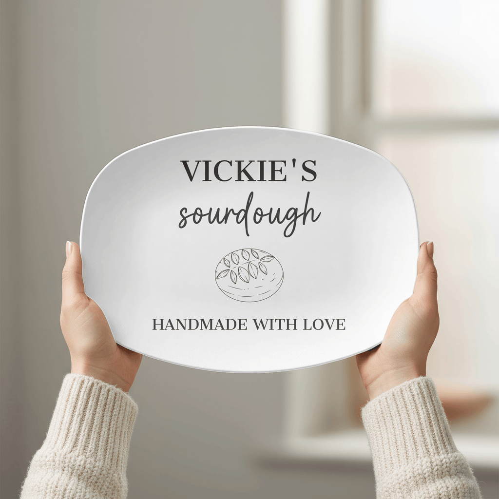 Personalized Sourdough Platter by Lil Plate Shop