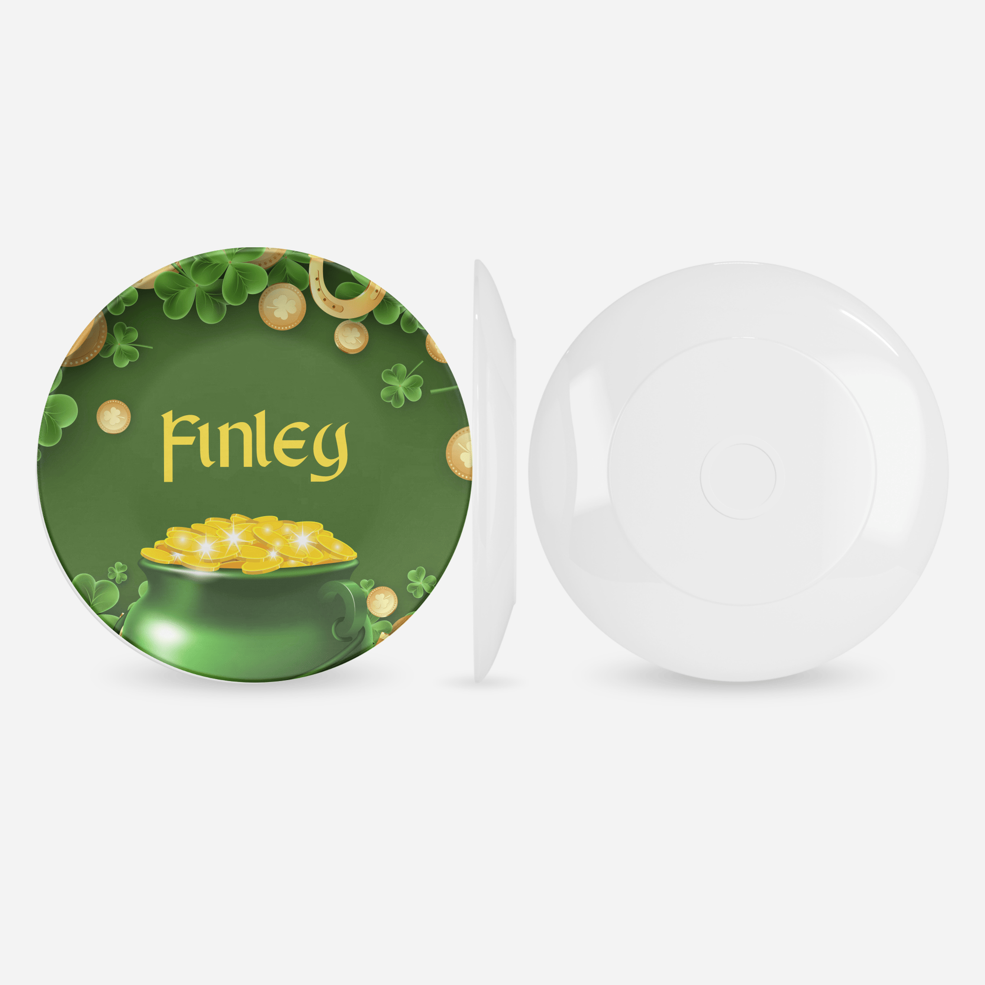 Pot of Gold Name Plate by Lil Plate Shop
