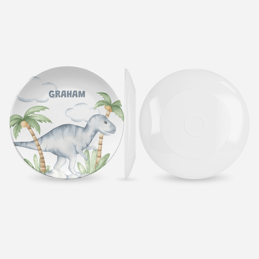 Prehistoric Dinosaur Plate by Lil Plate Shop