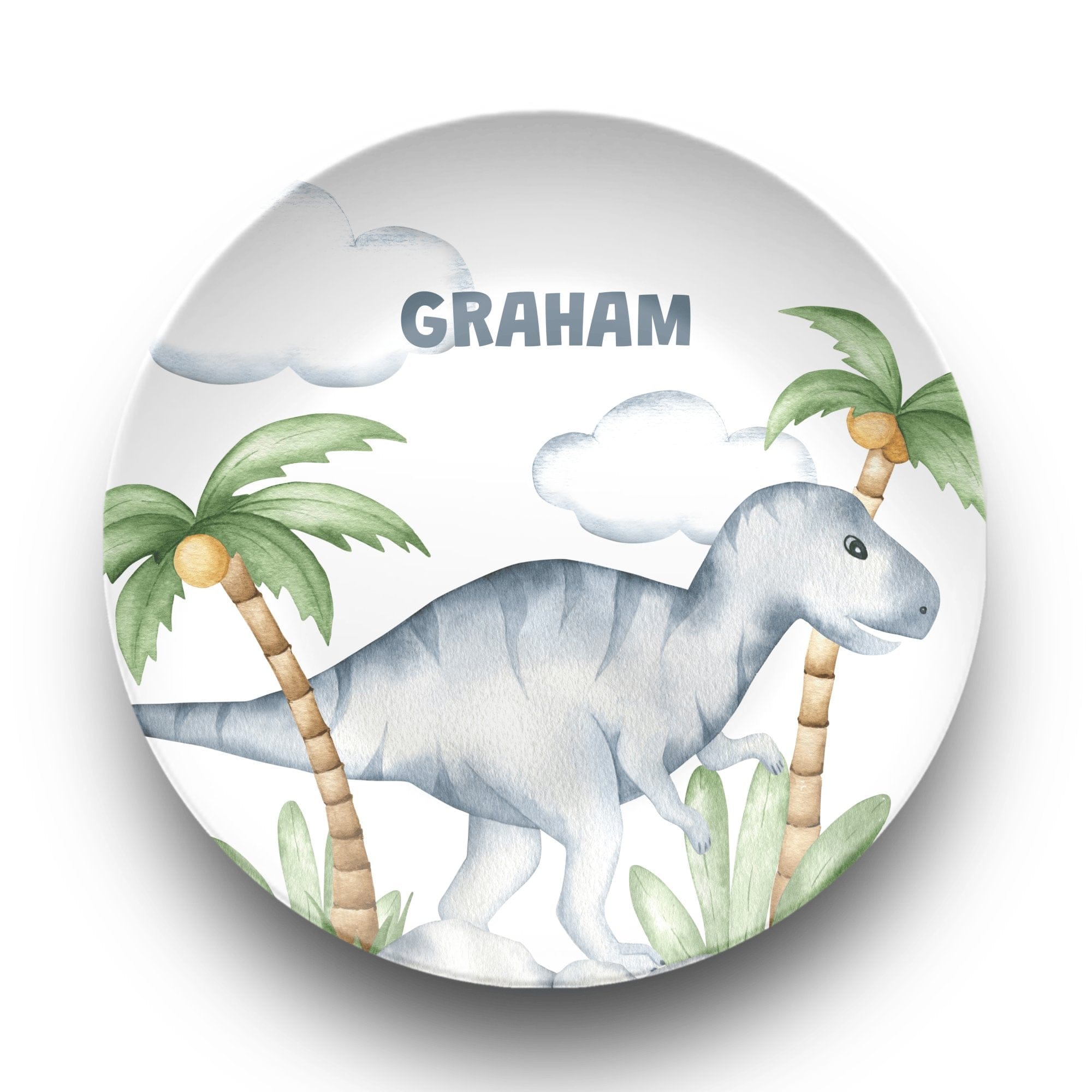 Prehistoric Dinosaur Plate by Lil Plate Shop