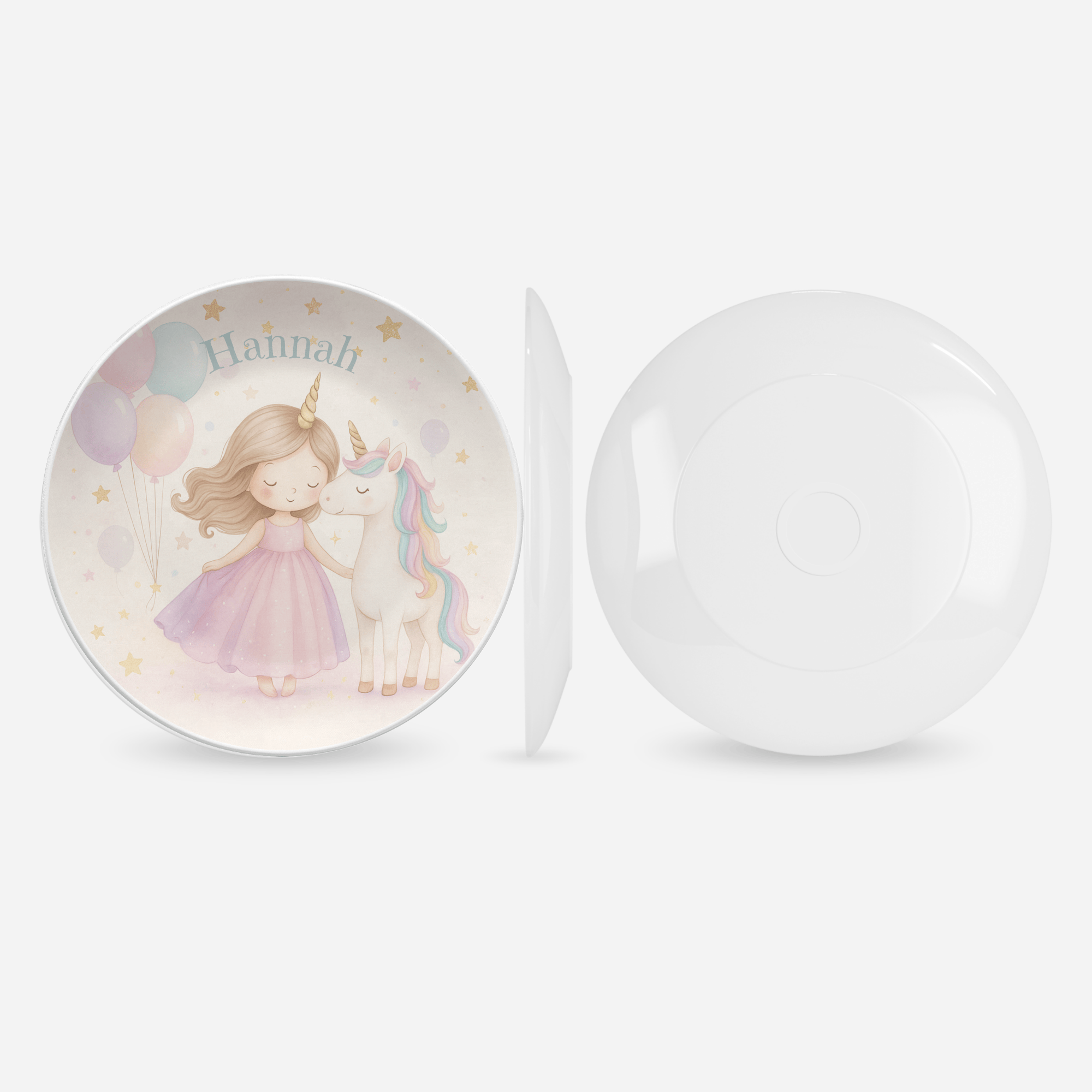 Princess Unicorn Plate by Lil Plate Shop